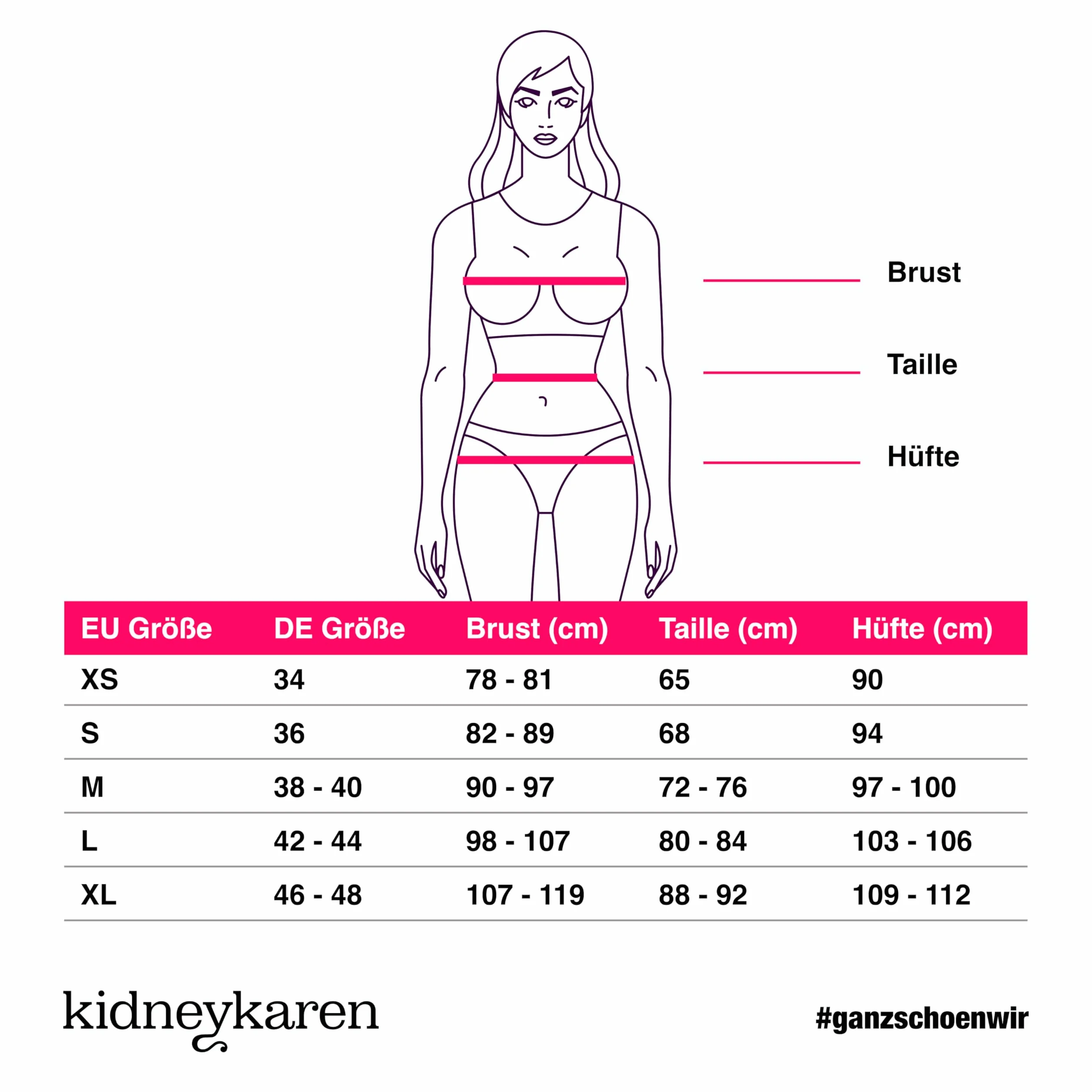 kidneykaren Basic-Tube M Grey Melange