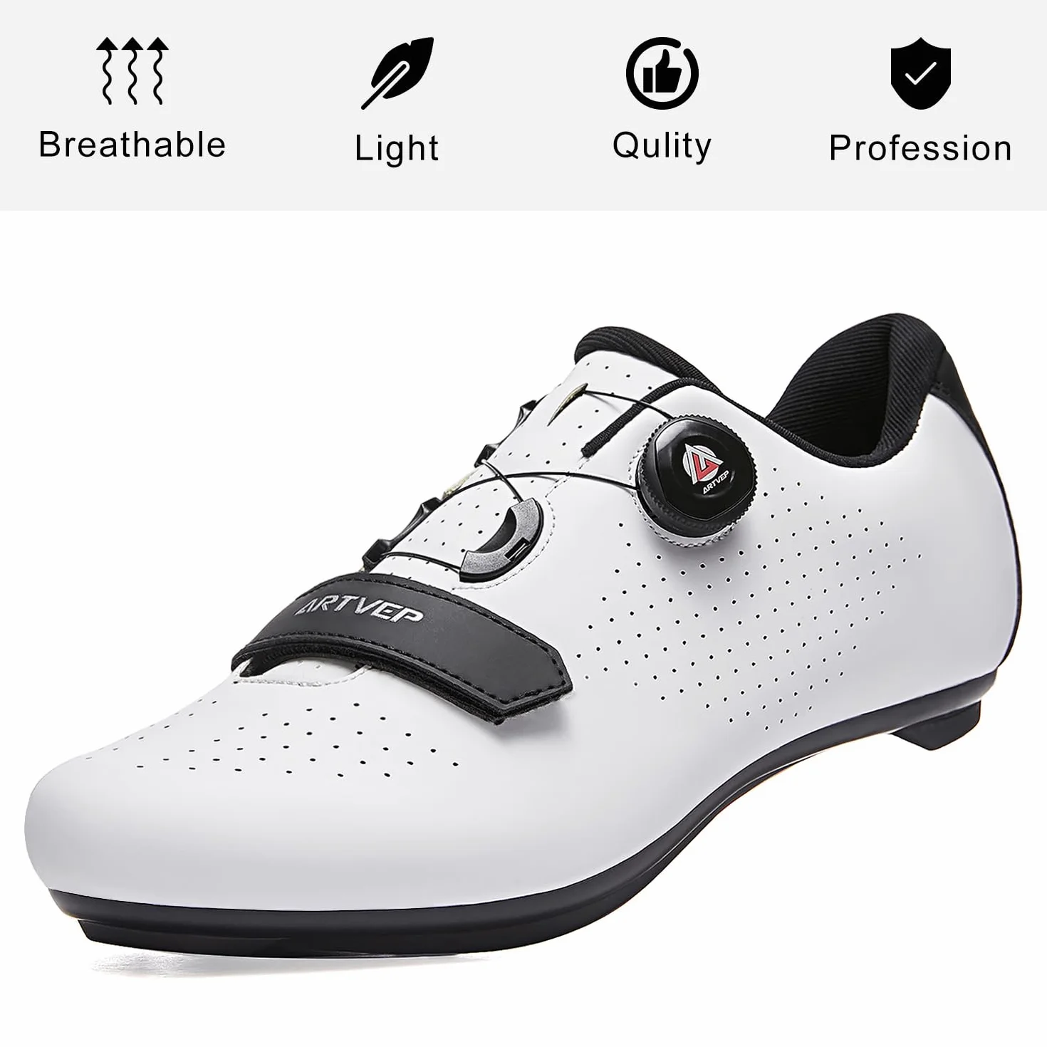 Mujer Zapatillas de Ciclismo para Hombre Zapatillas de Bicicleta de Carretera compatibles con Look SPD SPD-SL Delta Cleats Zapatillas de Bicicleta para Interiores Exteriores