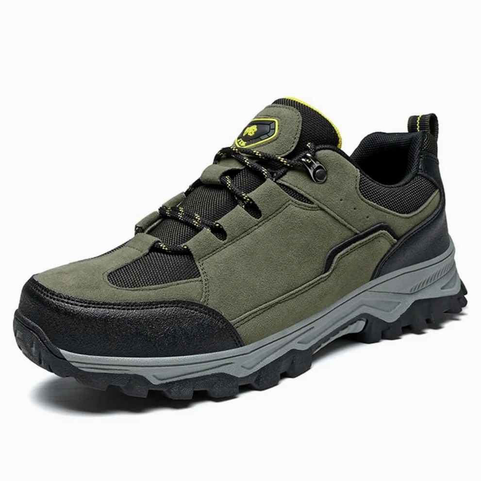 Zapatillas Senderismo Impermeables Hombre Calzado Trekking Ante | Antideslizante Resistente Desgaste, Zapatos Caminar Aire Libre Ligeros Informales, Trail Running Viajes Acampada