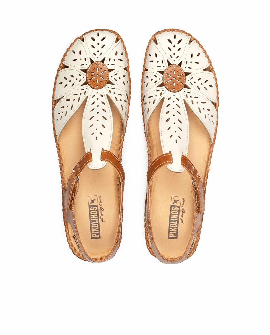 Pikolinos Zapatos semiabiertos en Cuero P. Vallarta Señora