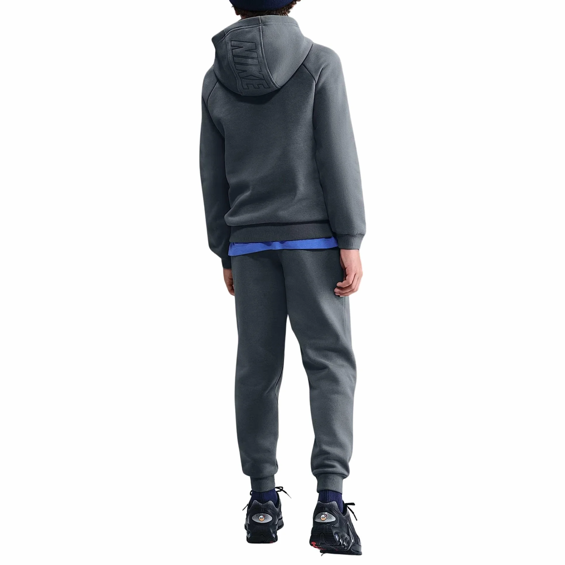 NIKE Chándal para niños con capucha Club Fleece Gris Código HQ9318-084