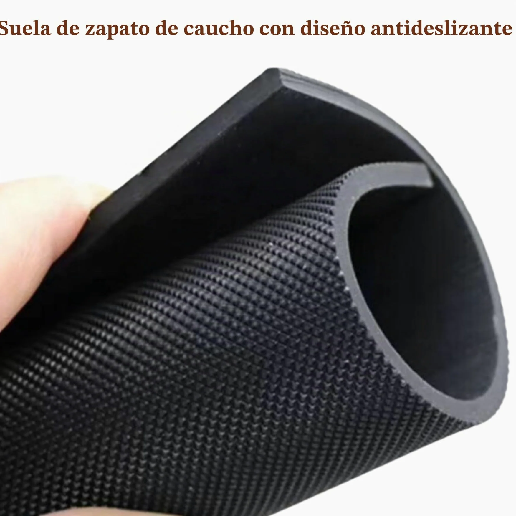 Goma de reparación de suela de zapatos, 5 mm de grosor, hoja de suela de goma antideslizante para la parte inferior del zapato, negro, 1 unidad (paquete de 1)