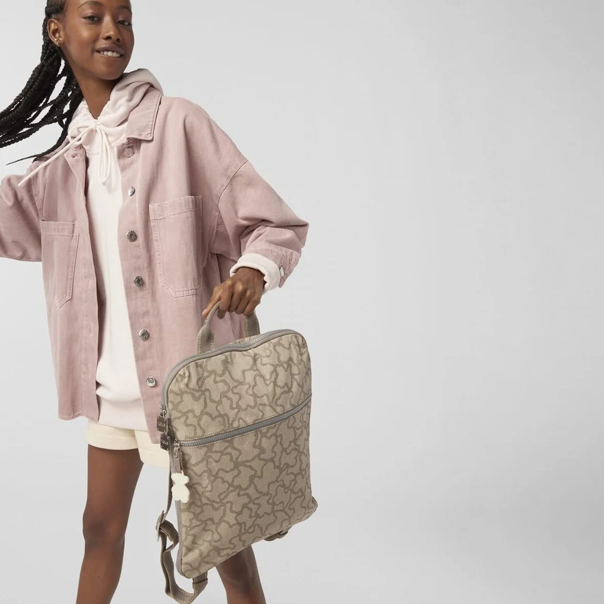Tous Kn, Bolso Mochila para Mujer