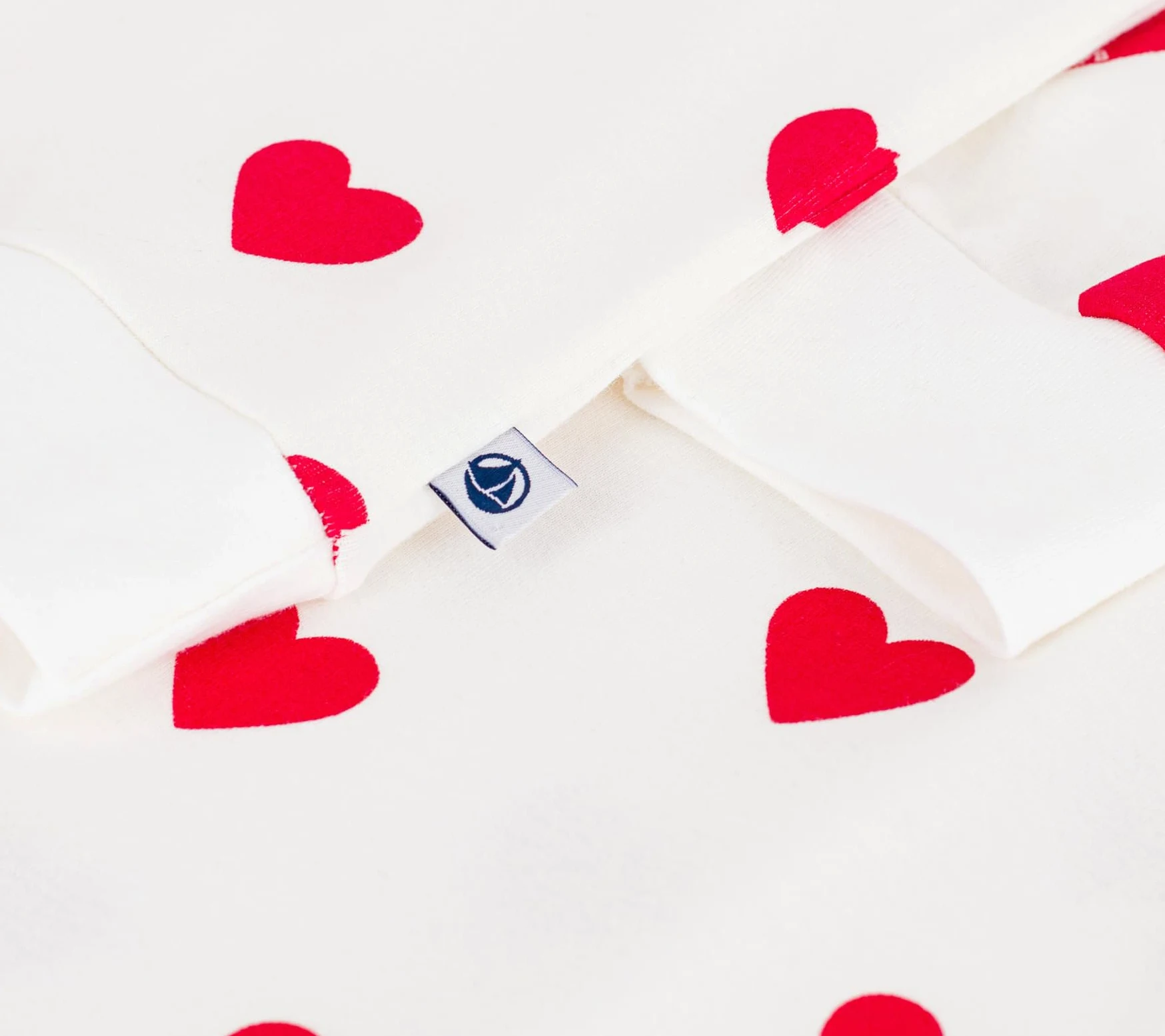 Pijama de Mujer de algodón con Estampado de Corazones