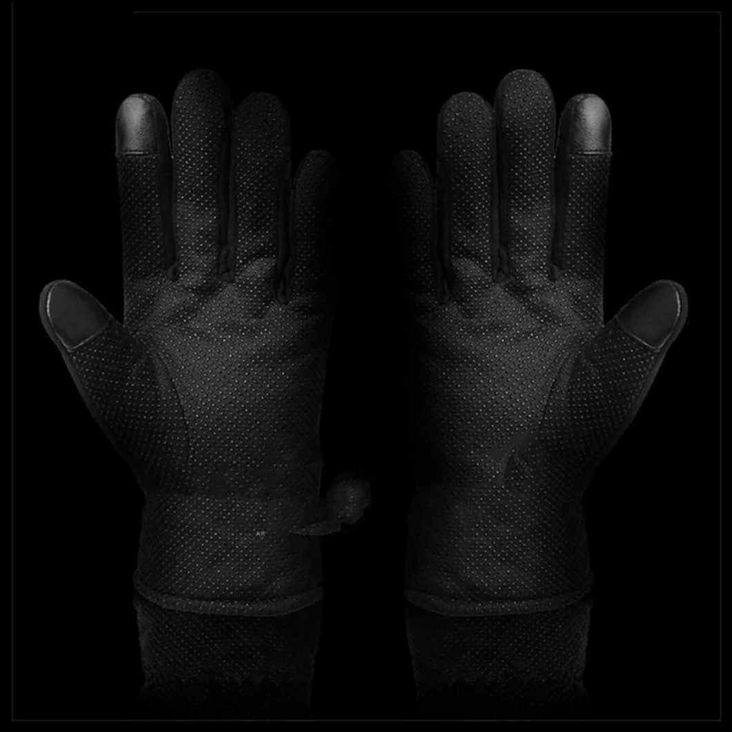 Guantes de Ciclismo Guante A Prueba De Viento Deportes Al Aire Libre Pantalla Táctil Térmico Cálido Dedo Completo Bicicleta Motocicleta Guantes Deportivos