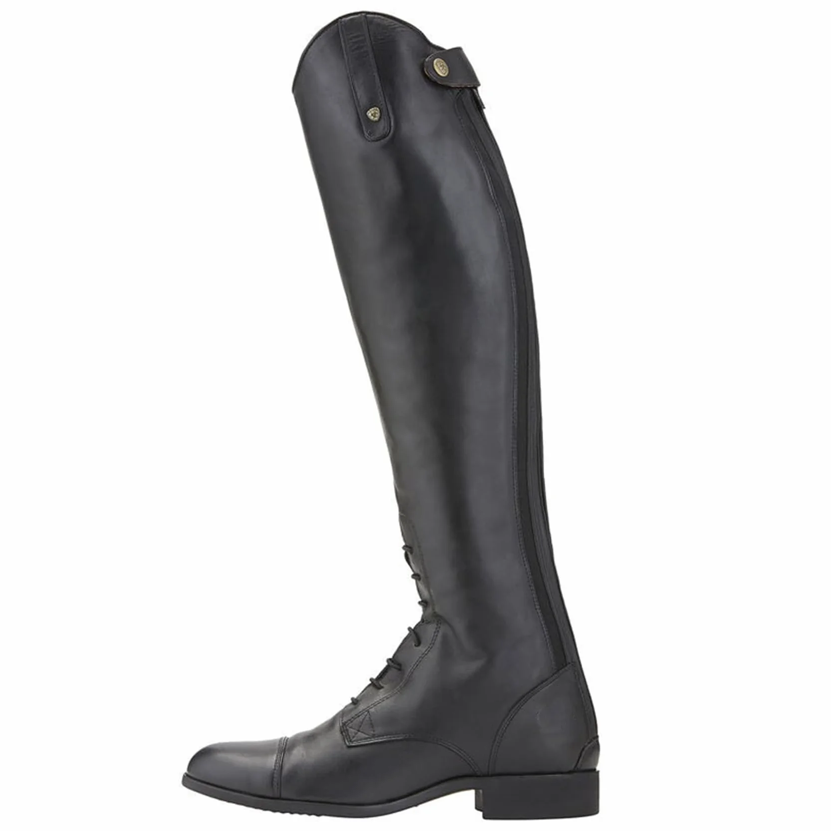 Botas Ecuestres de Cuero PU con Cordones Estilo Retro para Hombre y Mujer