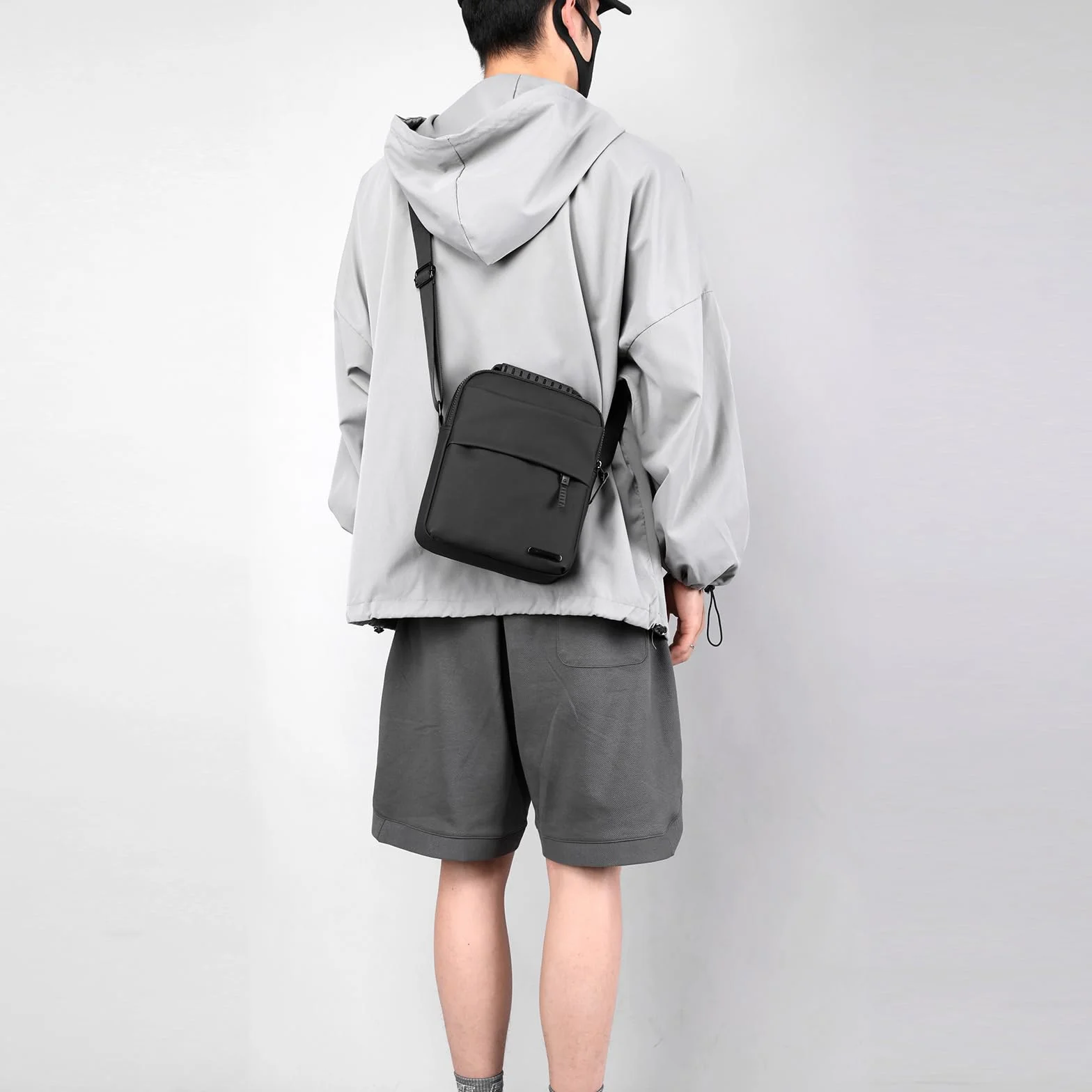 Bandoleras Hombre Bolso de Hombro Bolsas de Mensajero de Negocios Bolso de Mano Mariconeras para Hombres Moda Crossbody Bag Shoulder Casual