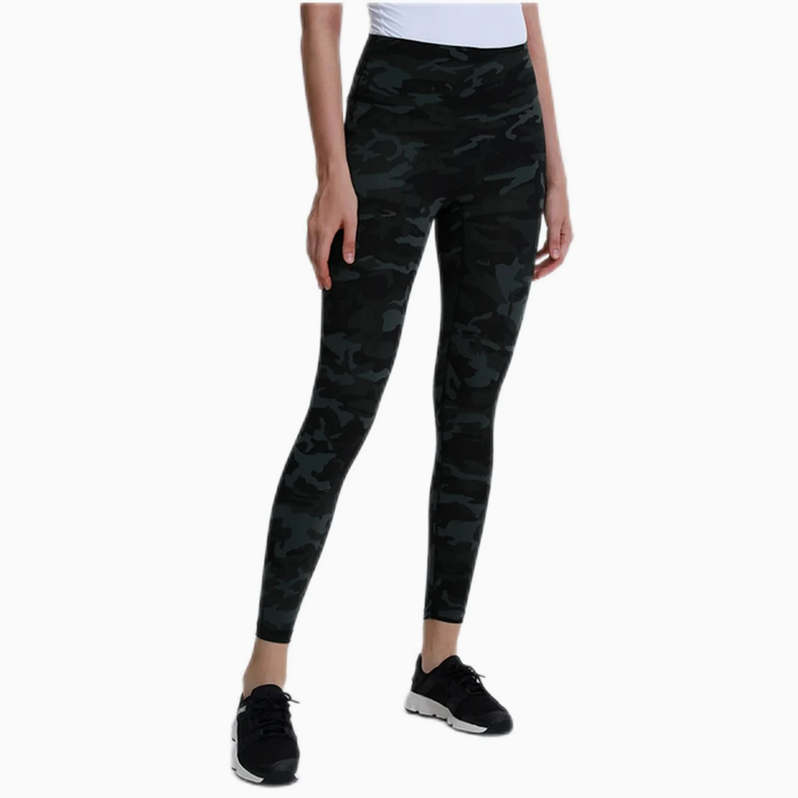 Polainas Impermeables Real altura de alto (12,5 cm) + Sin costura frontal Entrenamiento Deporte Pantalones Yoga Pantalones Legging Mujeres Desnudos Gimnasio Fitness Leggings Polainas Trail Running ( C