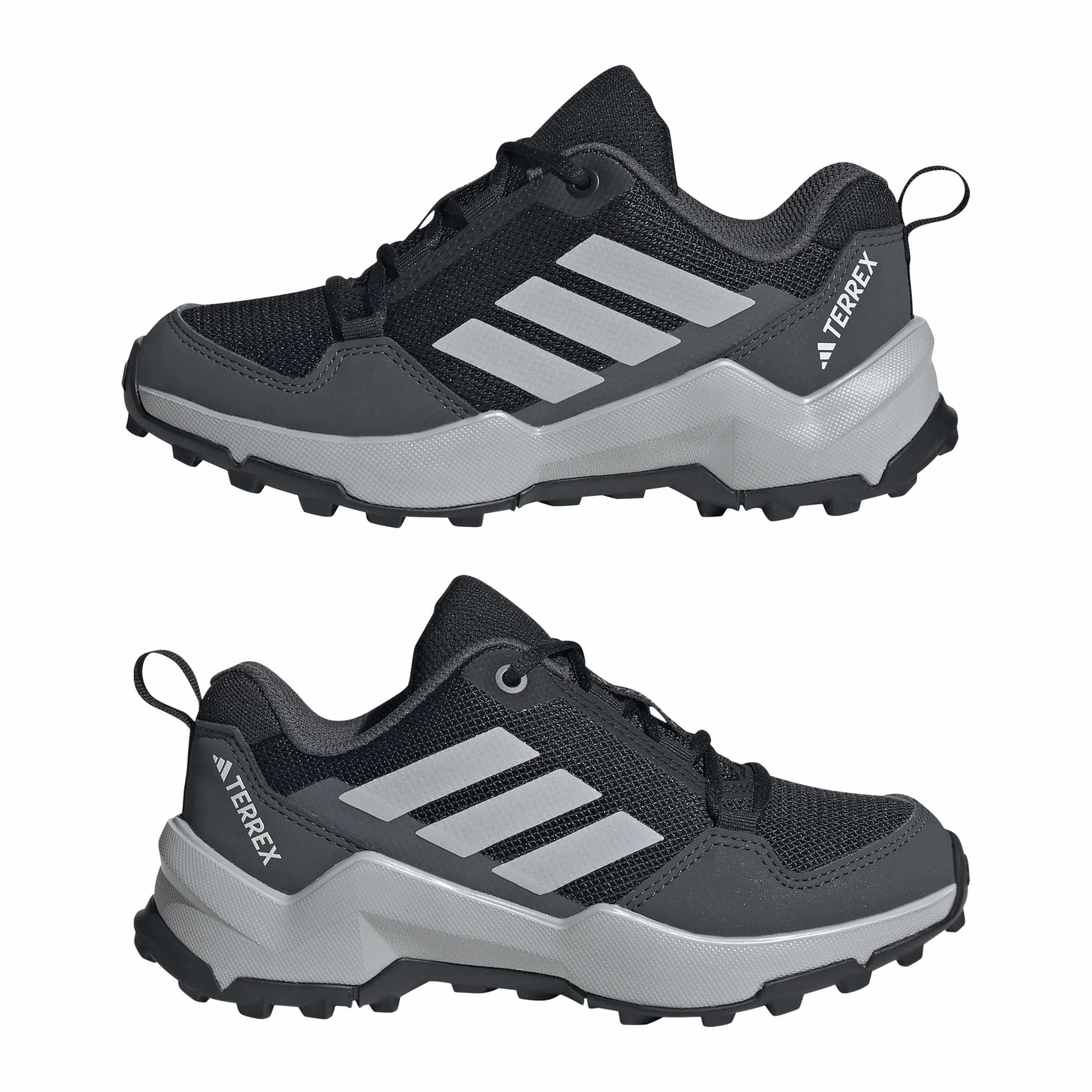 adidas Unisex niños Terrex Ax4S Hiking Kids Shoes, Core Black/Grey Two/Grey Six, 34 EU