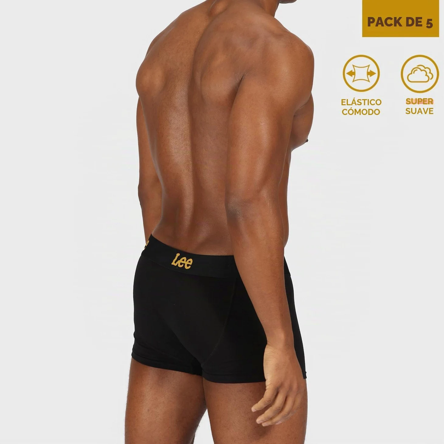 Lee Innes Bóxer Hombre (Pack de 5)