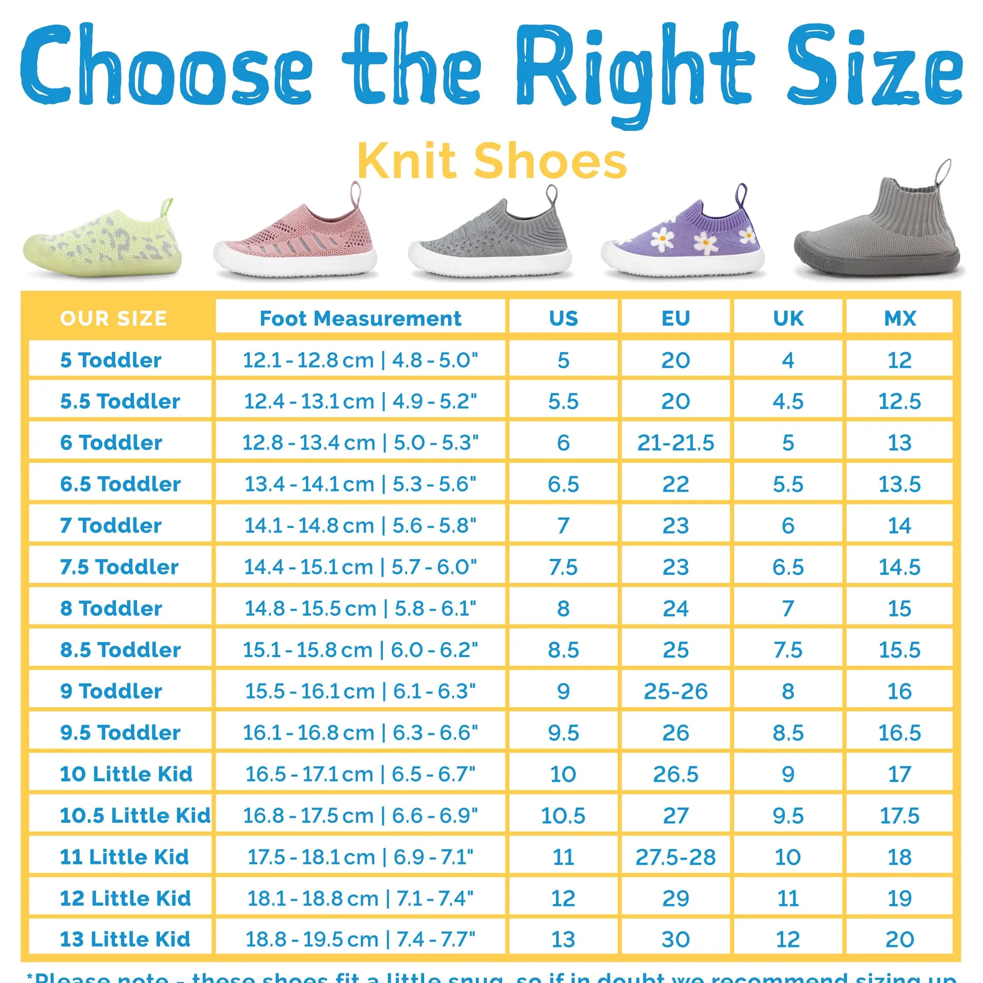 Jan & Jul Zapatos de Punto para niños con Plantilla Suave para amortiguación de Aire, livianos, Lavables a máquina (niños y niñas)
