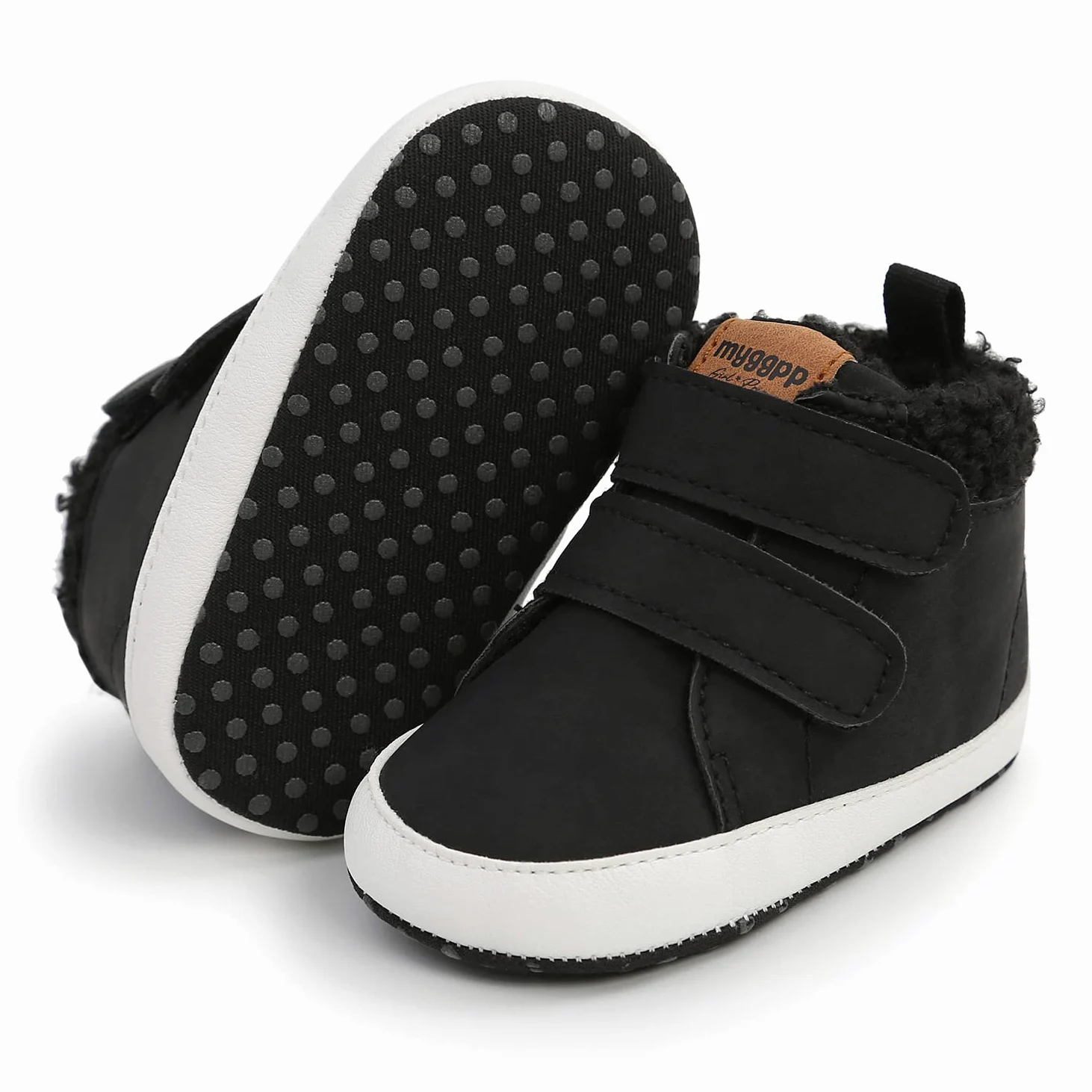 Zapatillas unisex con suela suave para bebés de 3 a 18 meses