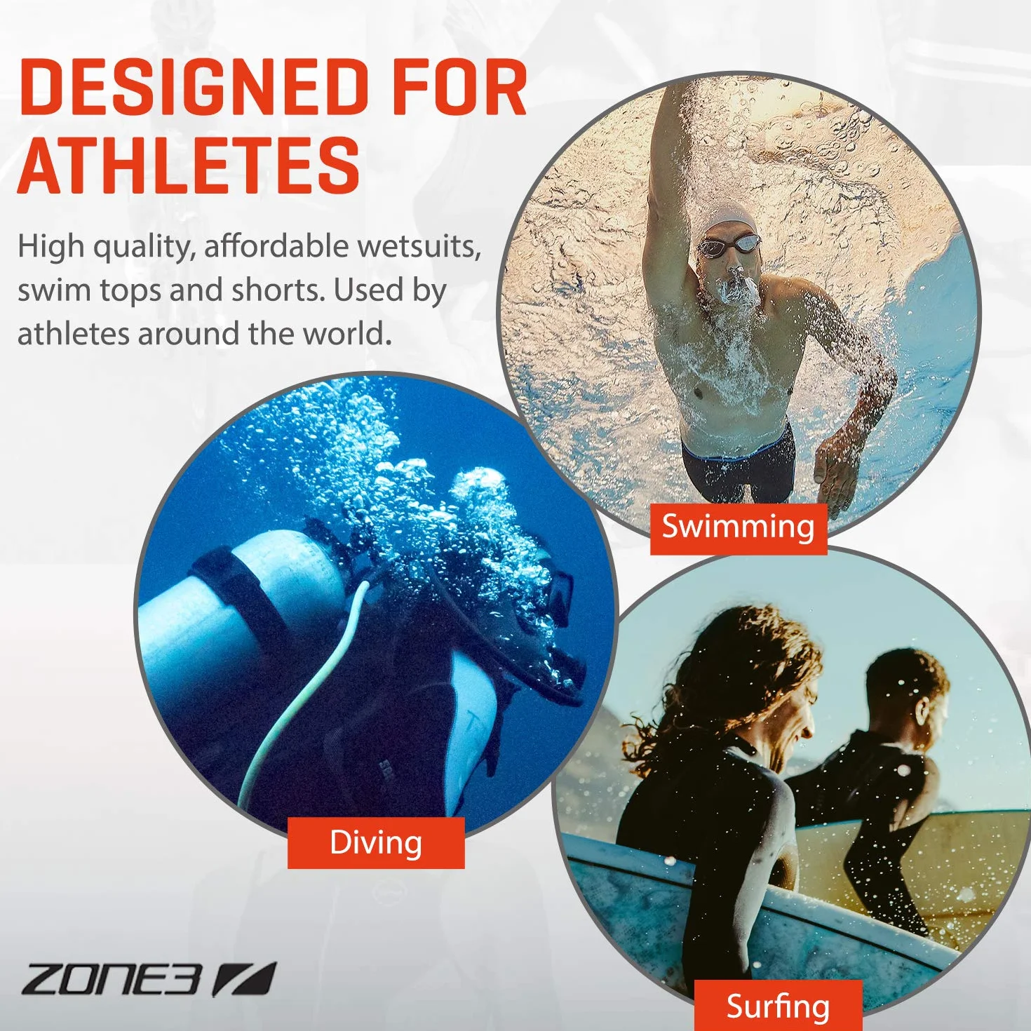 Zone3 Neoprene Buoyancy Shorts 'Premium' Aerodome Elite 5/3mm
