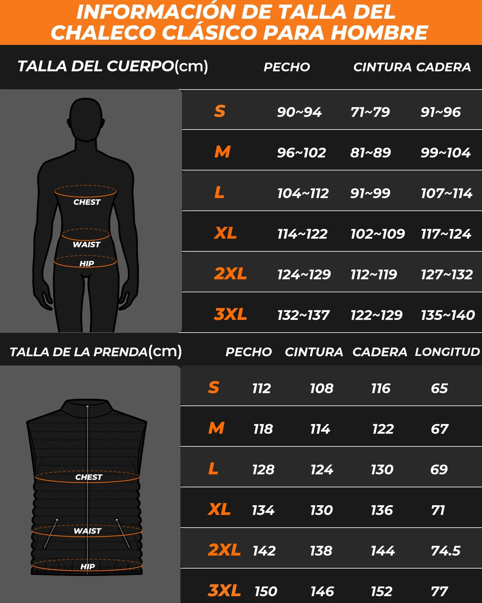Chaleco Calefactable Hombre con Bateria de 16000mAh - Chaleco Calefactable con 9 Zonas de Calefacción y 3 Temperaturas Ajustables, Chaleco Calefactable para Actividades al Aire Libre