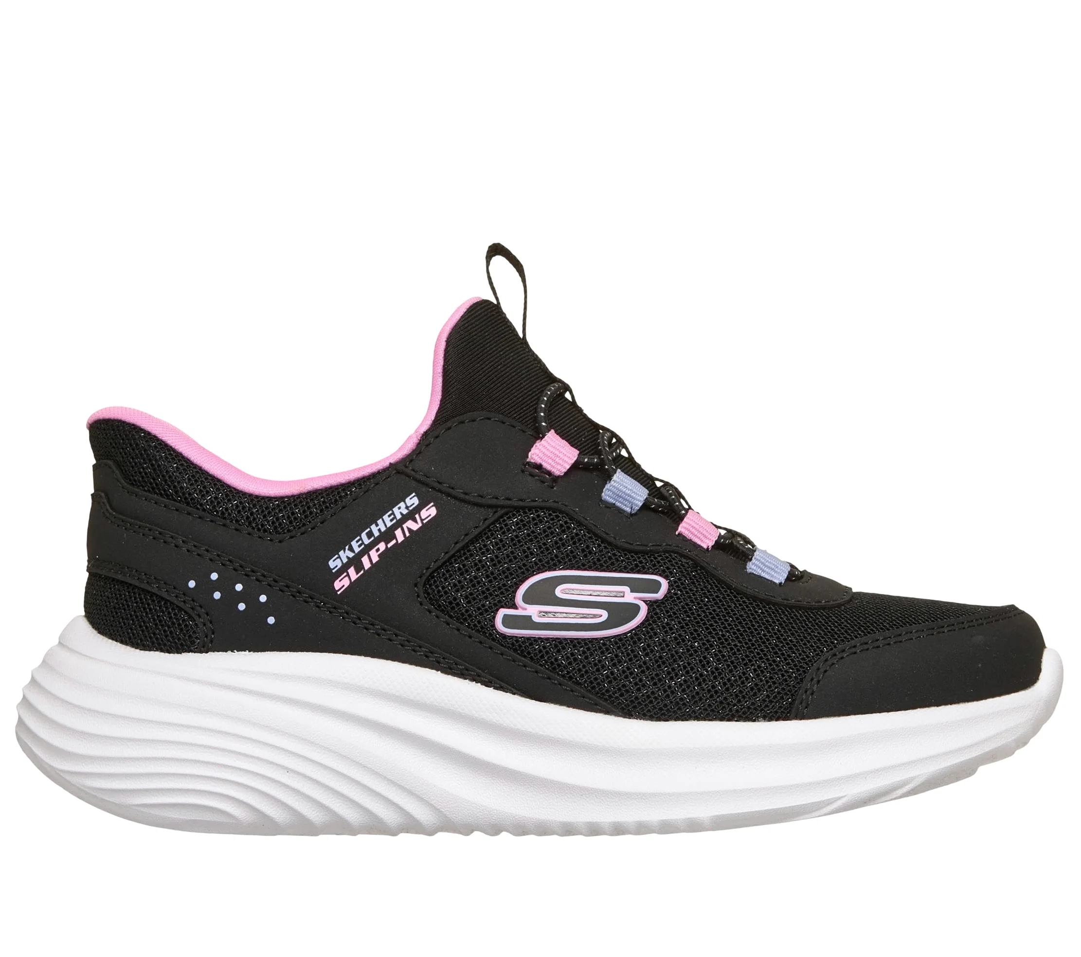 Skechers Niñas Bounder Pro Slip-In Entrenador
