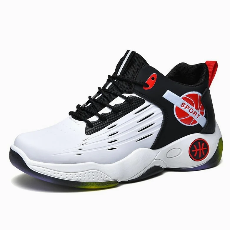 Zapatillas de Baloncesto Altas Hombre Joven Protección Tobillo | Zapatillas de Baloncesto Altas Hombre Joven Soporte TPU Amortiguación Sport