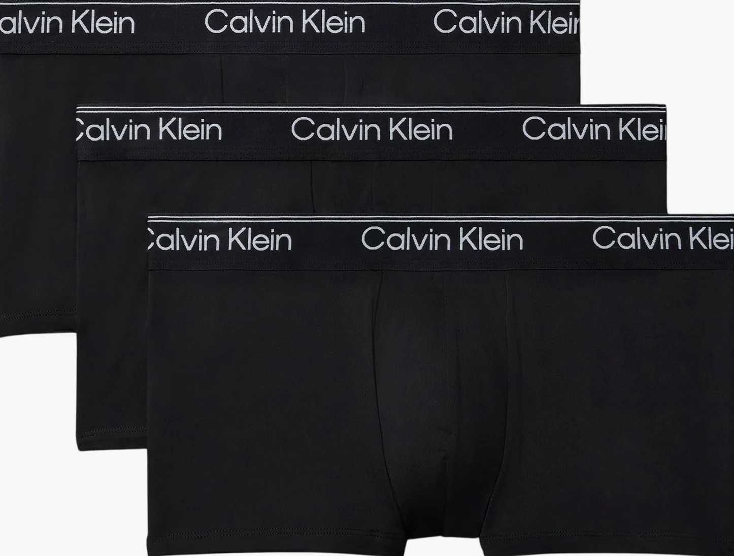 Calvin Klein Low Rise Trunk 3pk Lv00nb4409 Calzoncillos de Talle bajo Hombre (Pack de 3)