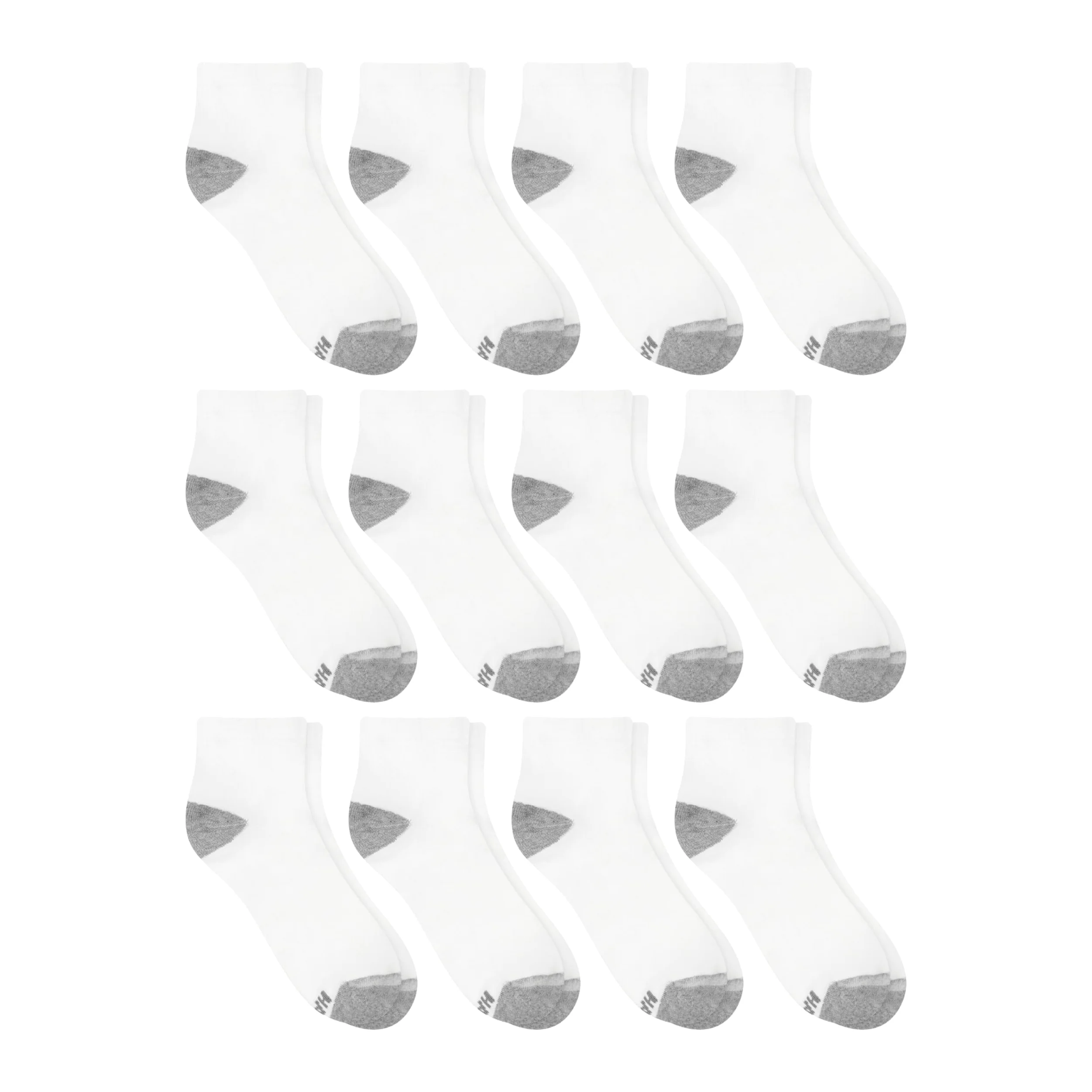 Hanes Active Cool X-temp - Calcetines para hombre (14 pares, ligeros, resistentes a la humedad, acolchados)