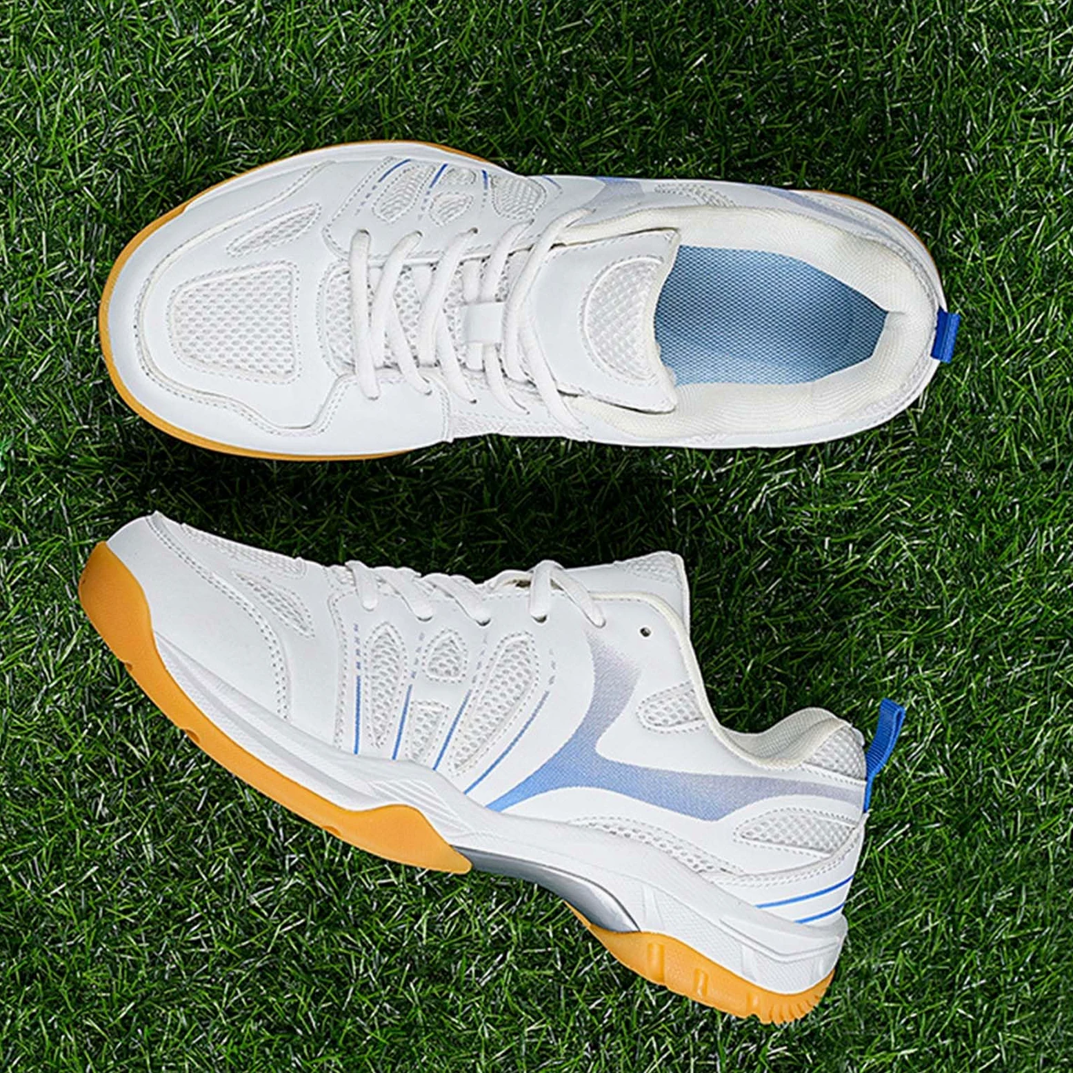 Zapatillas de bádminton para Hombre, Zapatillas Tenis para cancha de Pickleball, Zapatos Deportivas cómodas Entrenamiento en cancha Interior