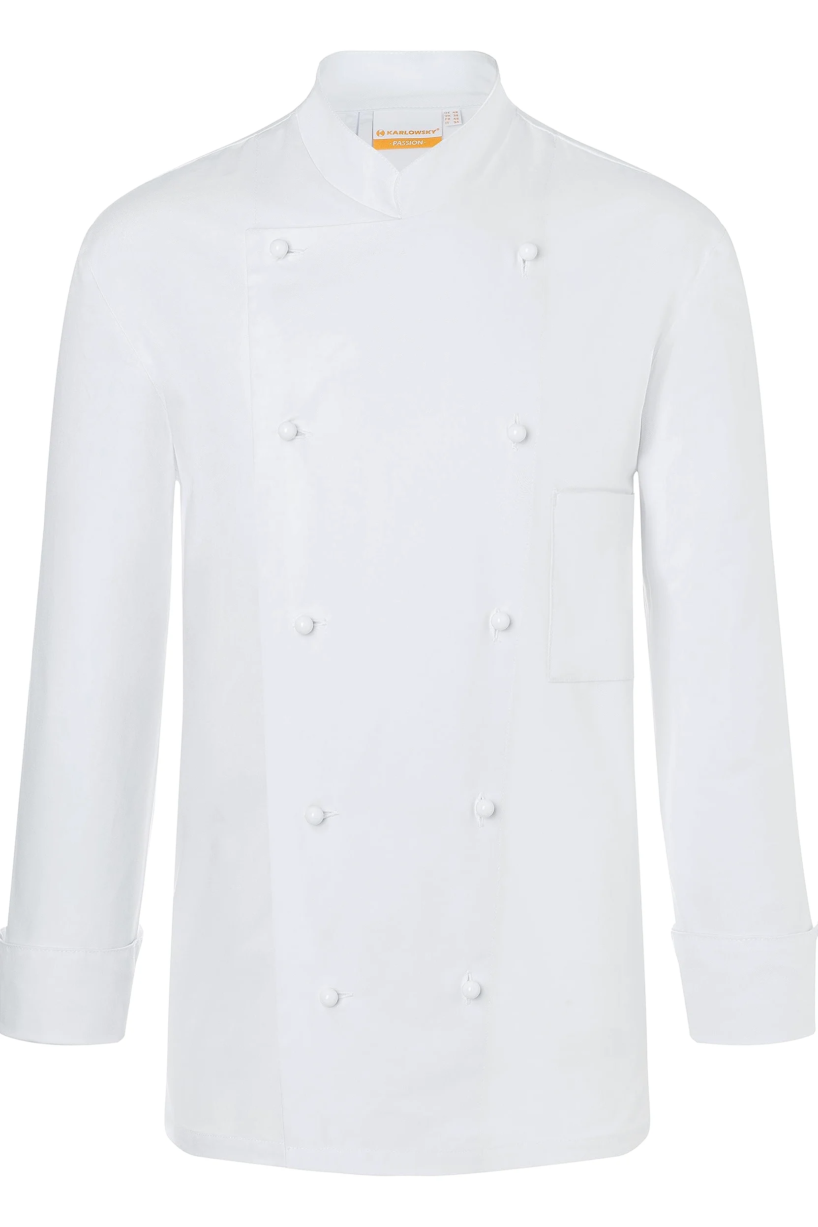 Karlowsky Chaqueta de cocinero Thomas blanca, talla 54