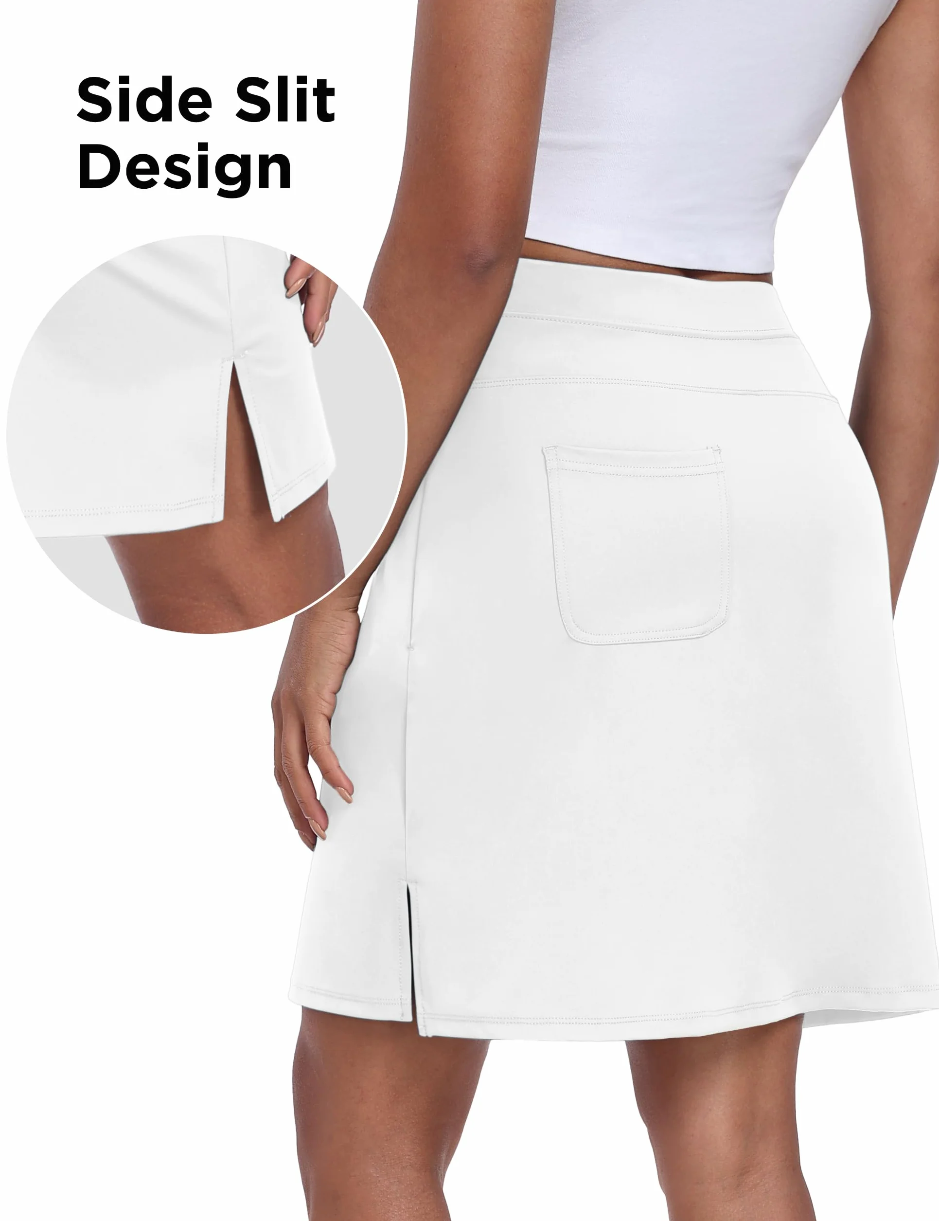 Pantalón de golf mujer Desol Falda 50,8 cm rodilla con bolsillos