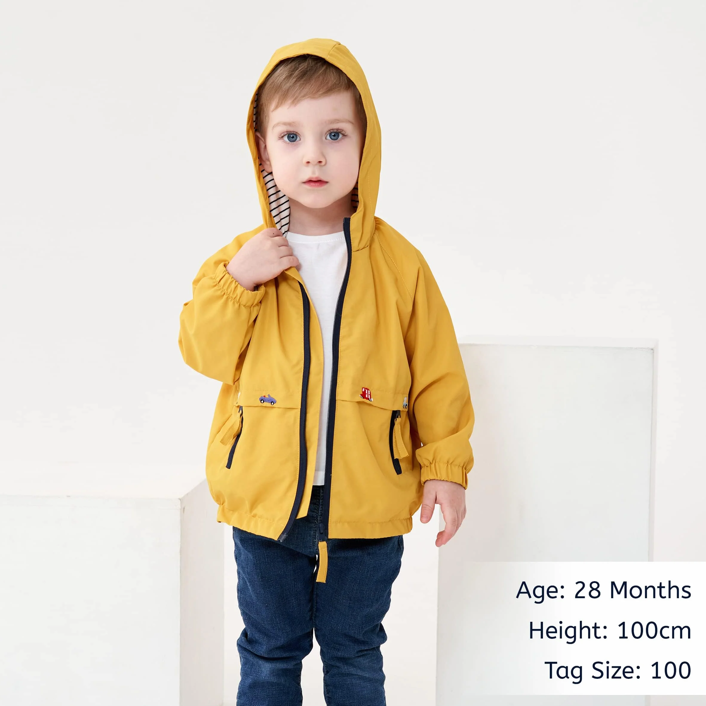 Volunboy Chaqueta Cortavientos Niños Abrigo Prueba Viento Cazadora