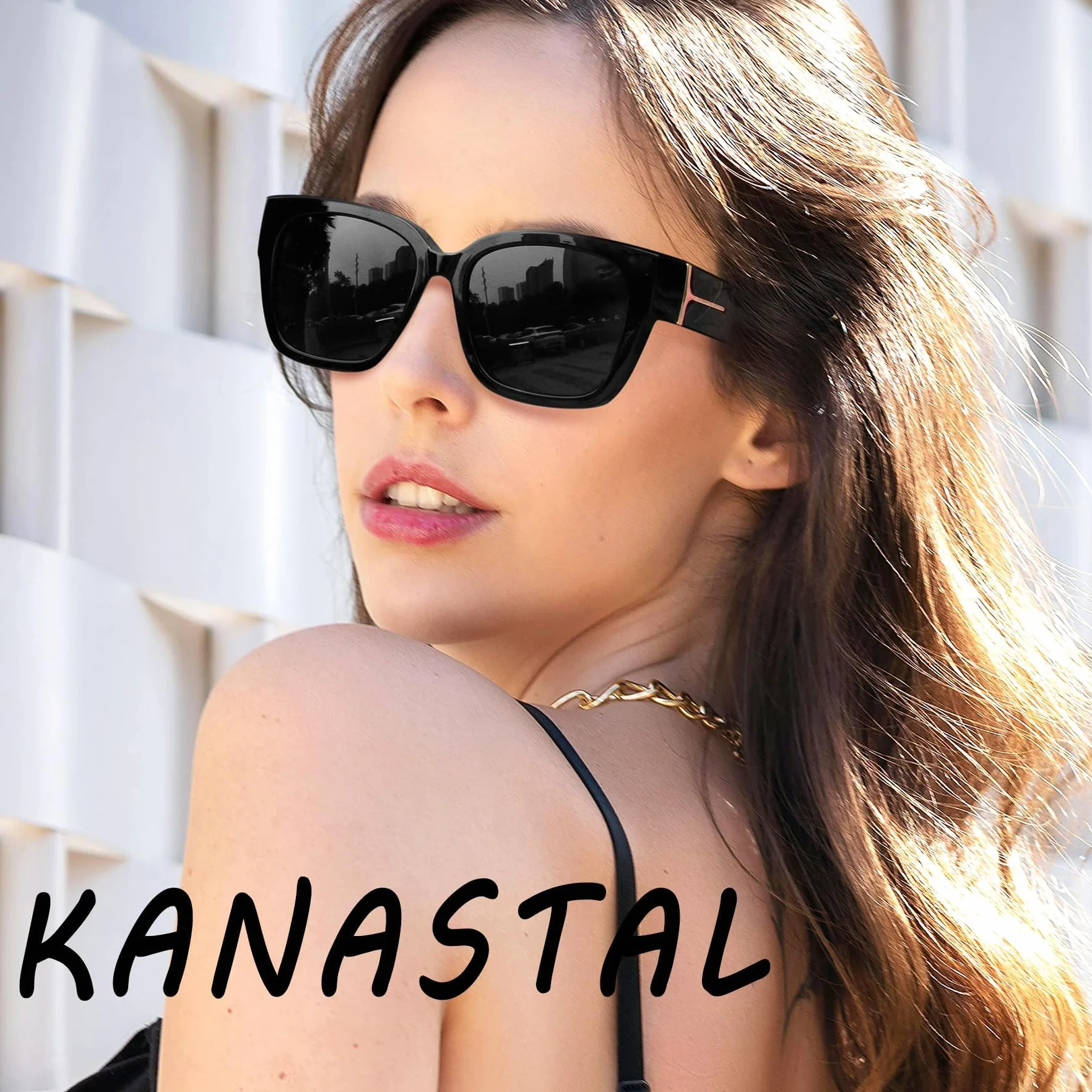 KANASTAL Gafas de Sol Polarizadas TR90 Ultraligero UV400 Mujer Hombre