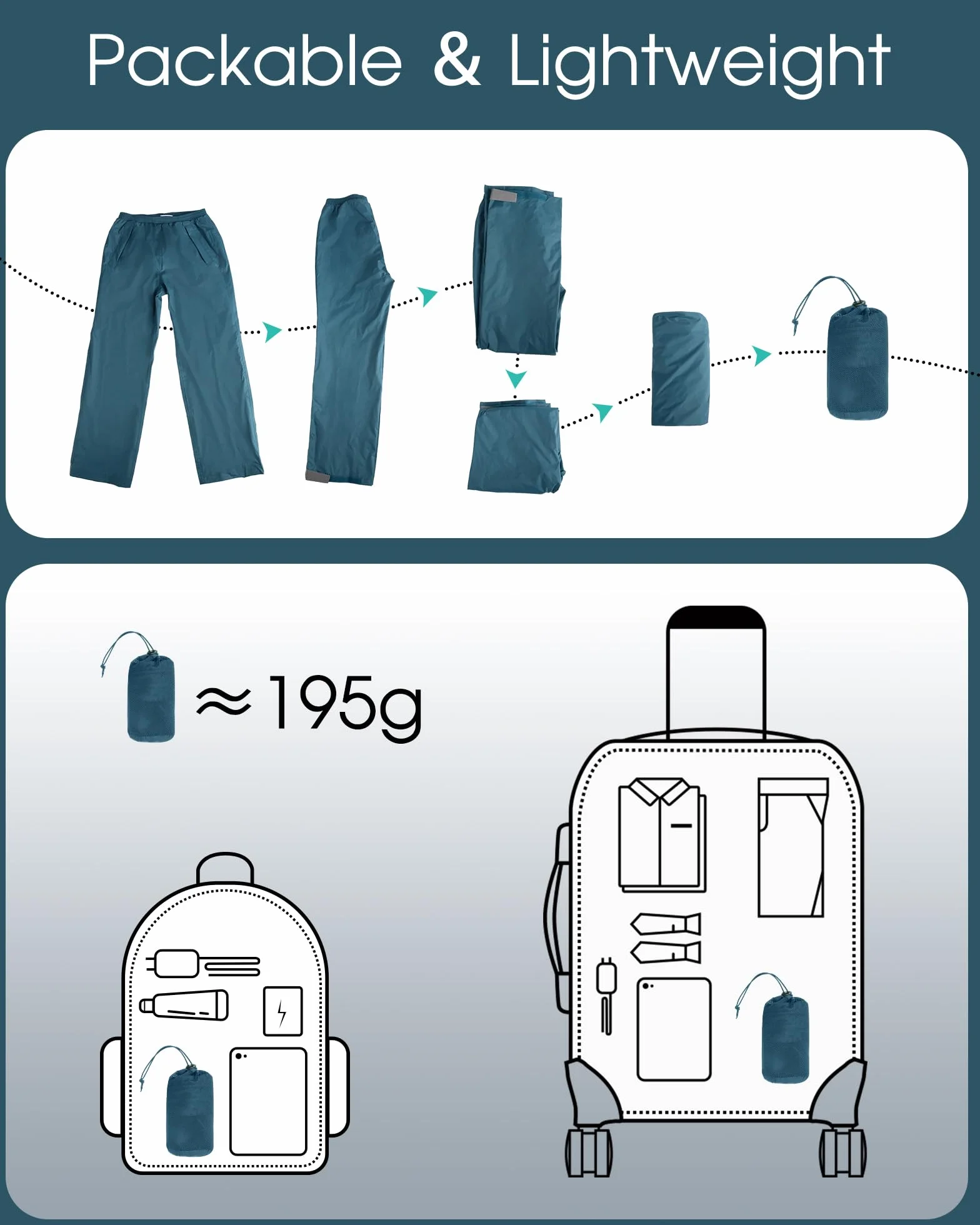 33,000ft Pantalones para Senderismo para Mujer