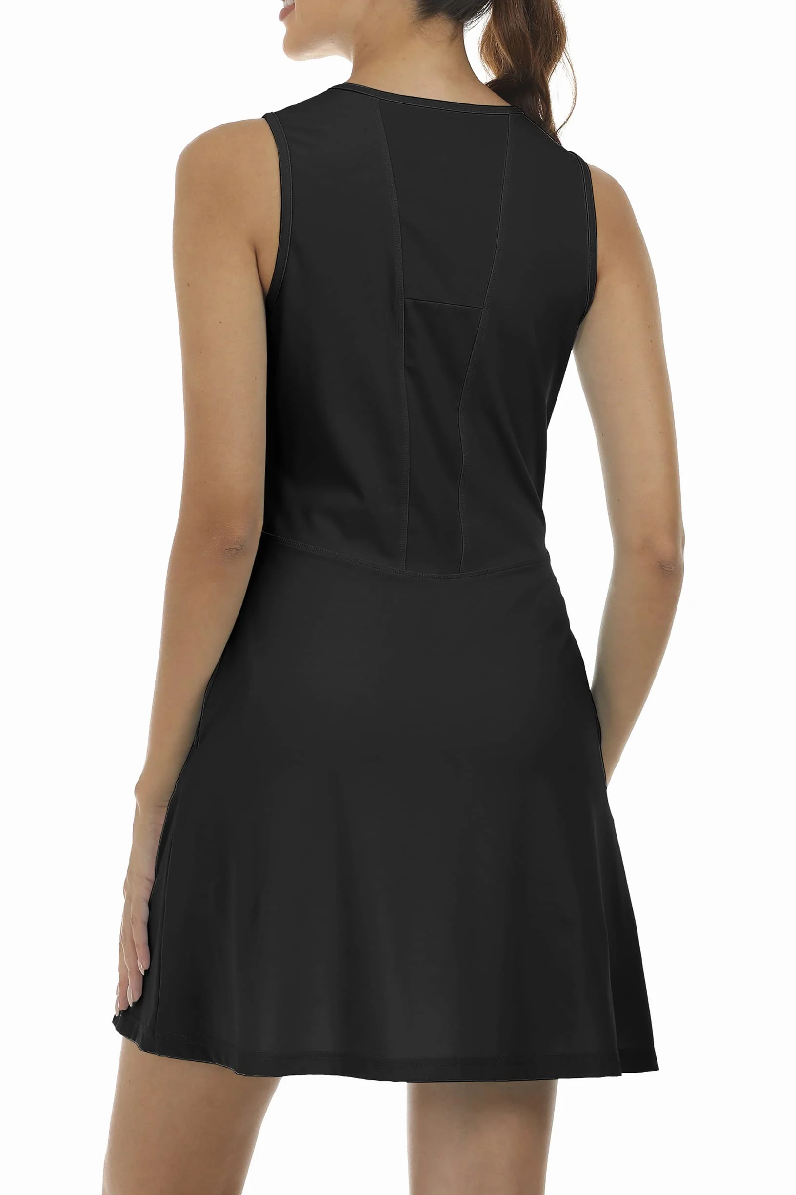 JINSHI Vestido Tenis Golf Mujer con Pantalones Cortos Deportivo para Correr