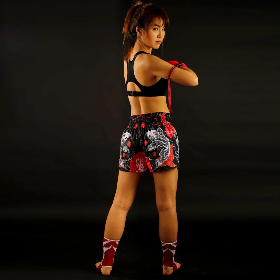 Tuff Sport Pantalones cortos para Muay Thai, boxeo, artes marciales mixtas, entrenamiento