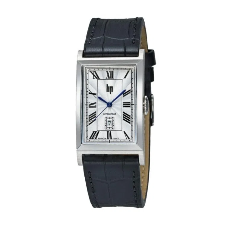 Lip Churchill T26 - Reloj automático para hombre, con correa de piel negra