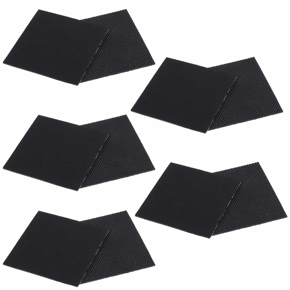 Juego de 10 protectores antideslizantes autoadhesivos para suela de talón de zapato