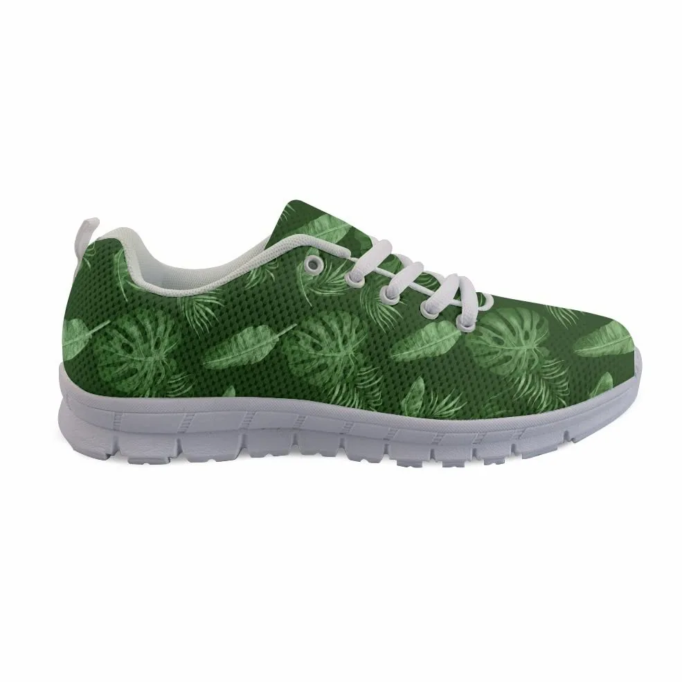 Amzbeauty Zapatos de correr de malla con diseño de Hawaii para hombre, para hombre, informales, para caminar, 6-13UK, Licencia por la selva, 39 1/3 EU
