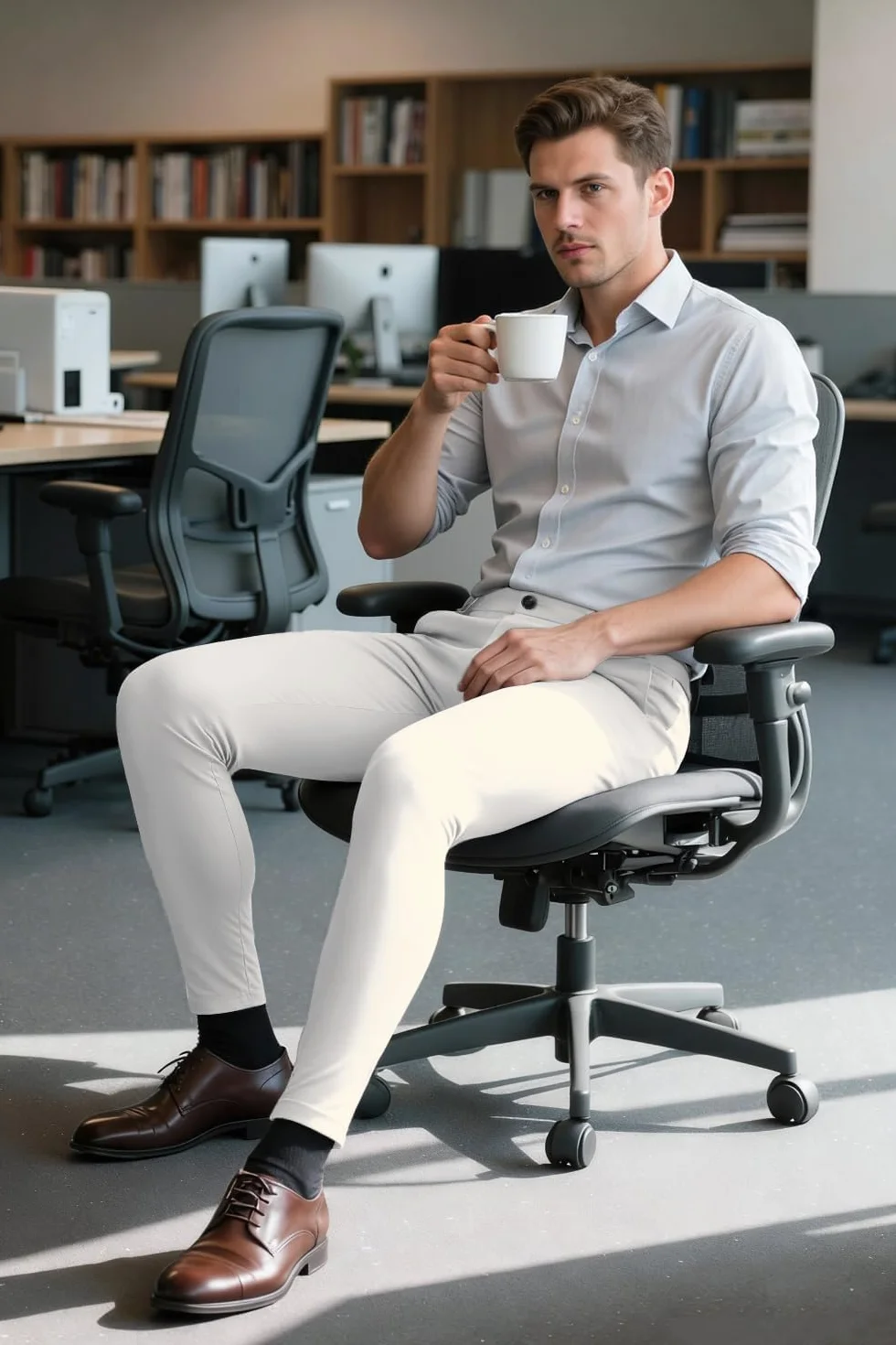 GINGTTO Pantalones Chinos Hombre Skinny Elásticos Pantalón Slim Stretch para Hombres