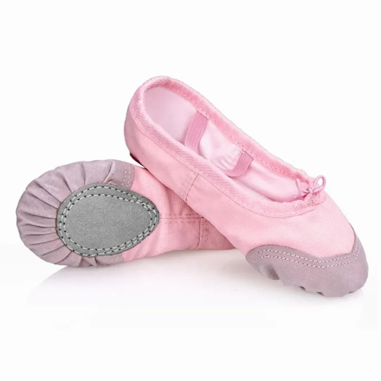 Zapatillas de Ballet Zapatillas de Ballet para niñas Zapatillas de práctica gimnástica Zapatillas de Baile de Ballet para niñas Zapatillas para niños pequeños (Color : Pink, Shoe Size : 31) (Pink 28