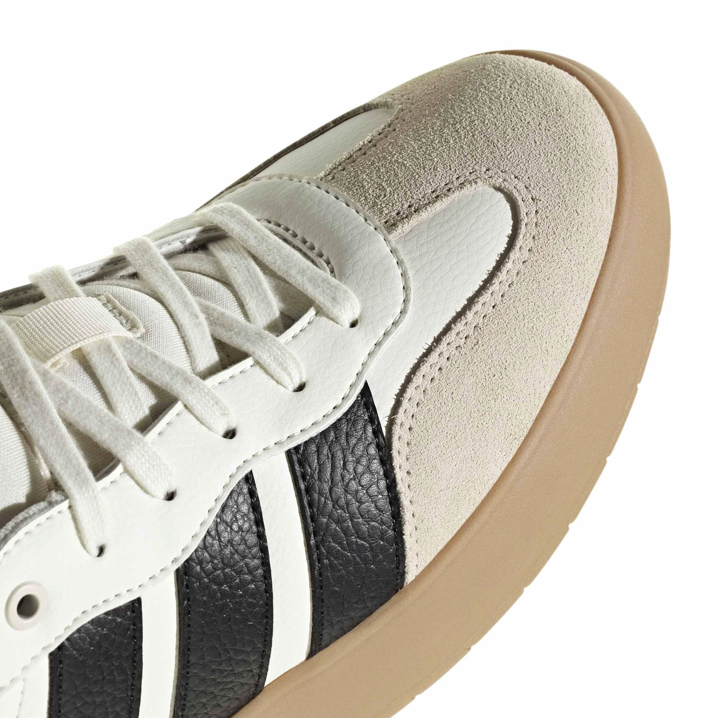 adidas Hombre Barreda Shoes, Off White/Core Black/Gum 3, 48 EU