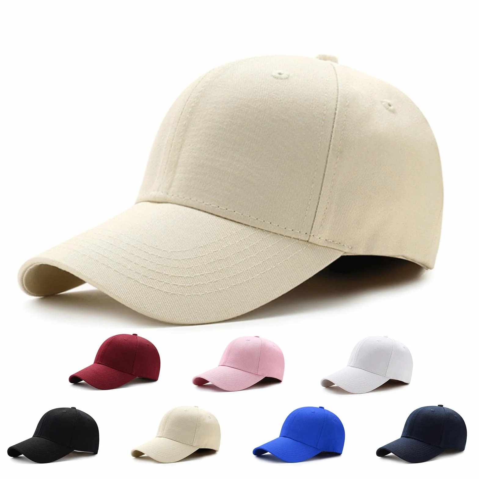 EDTON Gorra de Béisbol Mujer Ajustable Clásica al Aire Libre