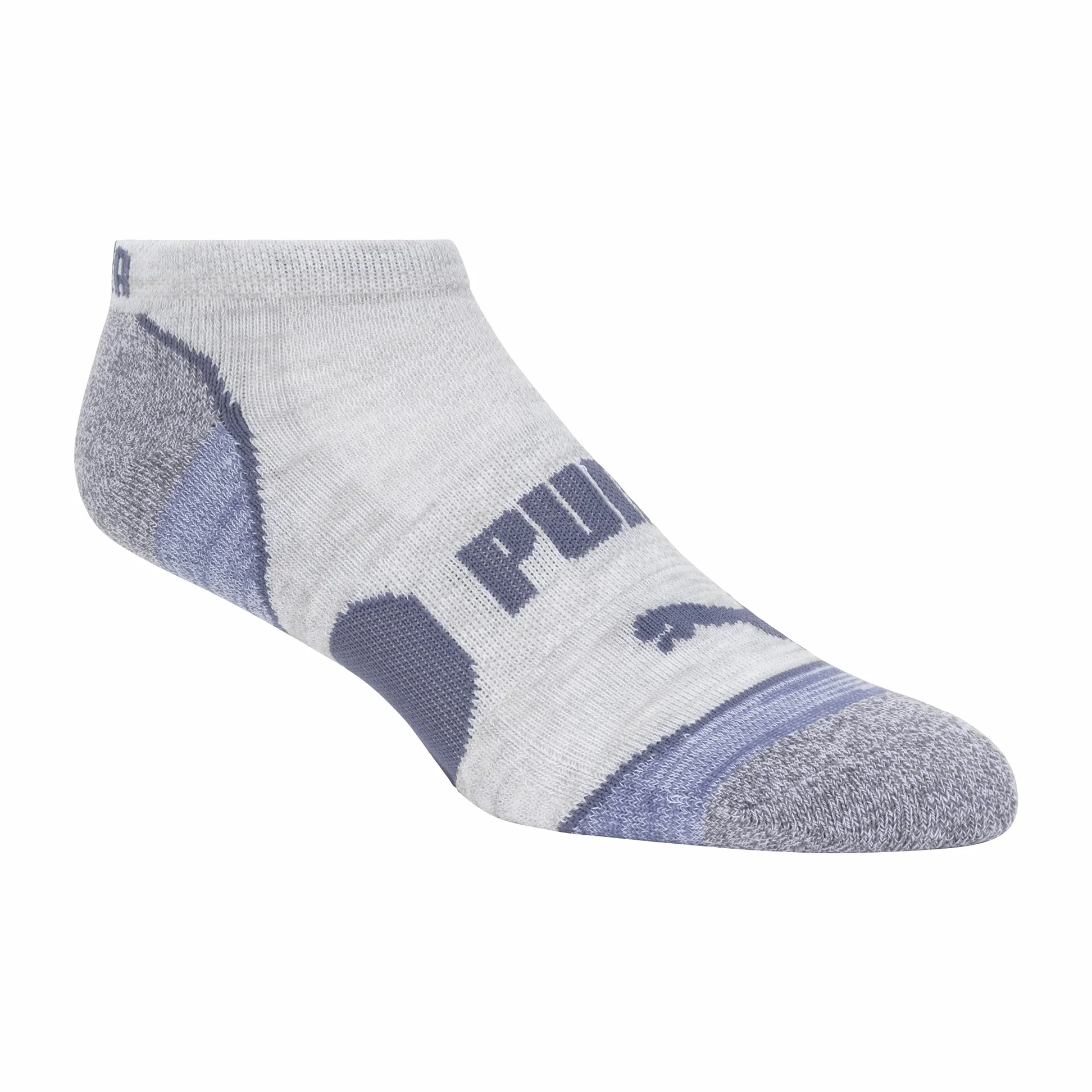 Puma No Show - Calcetines de malla para mujer (8 pares), varios colores, color blanco