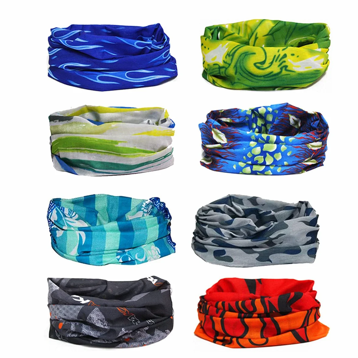SLOSH Bandana Cintas Pelo Deporte Hombre Mujer Ciclismo Yoga Elastica Pañuelos Cabeza UV