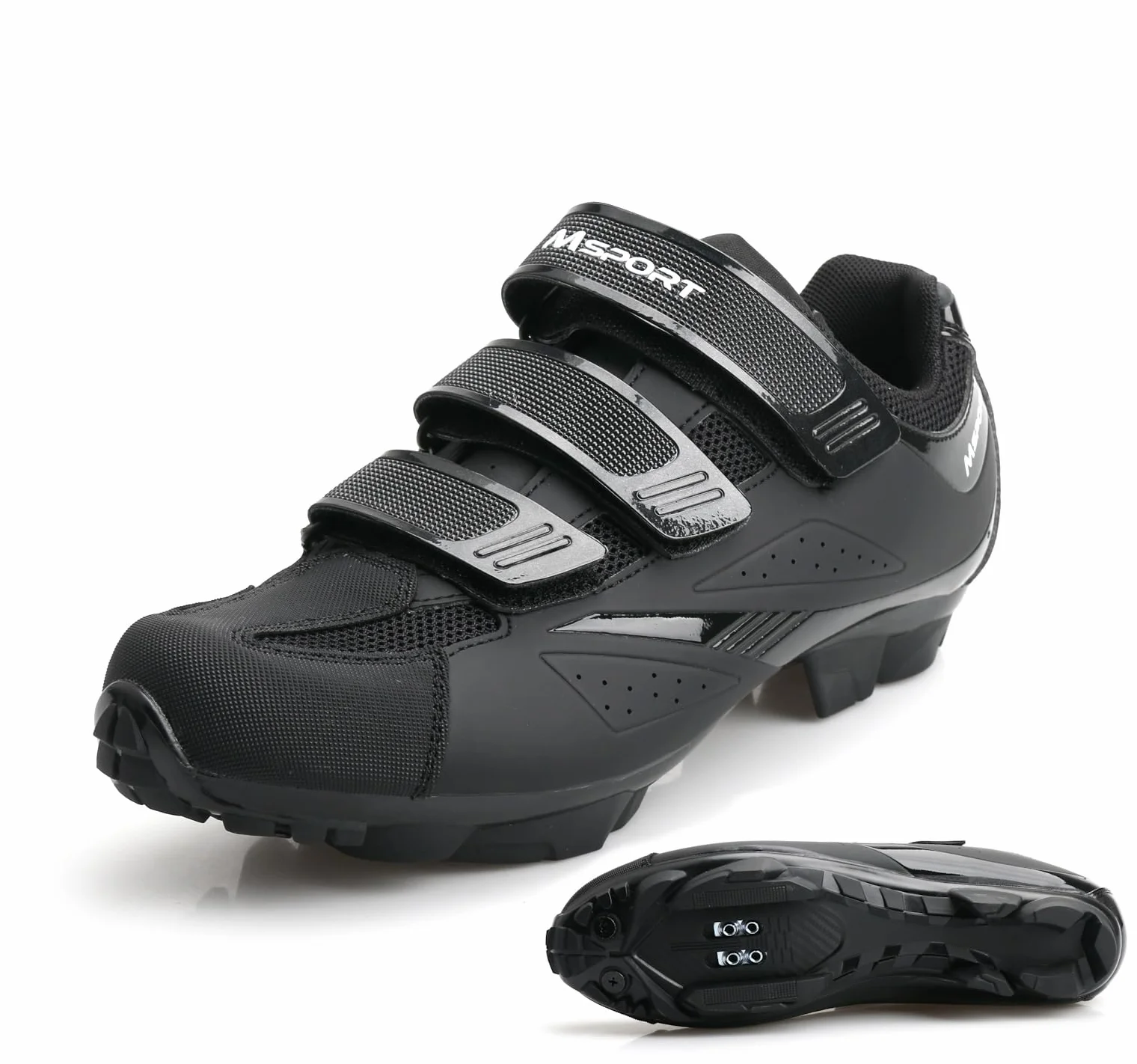 Zapatillas de Ciclismo MTB Profesionales para Hombre y Mujer – Transpirables, Antideslizantes y Compatibles con Pedales SPD - N03 38 EU