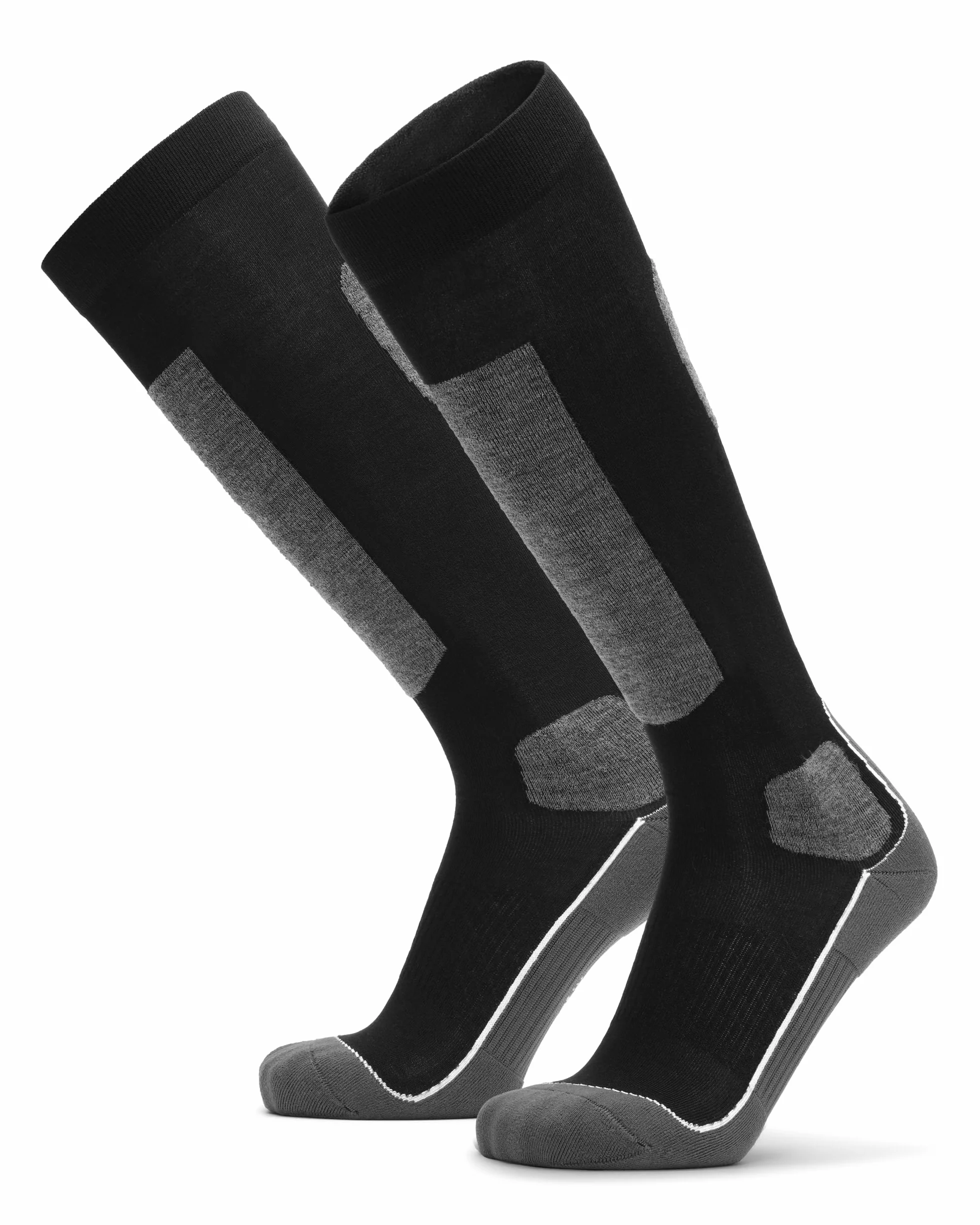 DANISH ENDURANCE Calcetines Esquí Lana Merino, Calcetines Térmicos de Invierno, Hombre y Mujer, Acolchado Ligero y Ajuste Anatómico