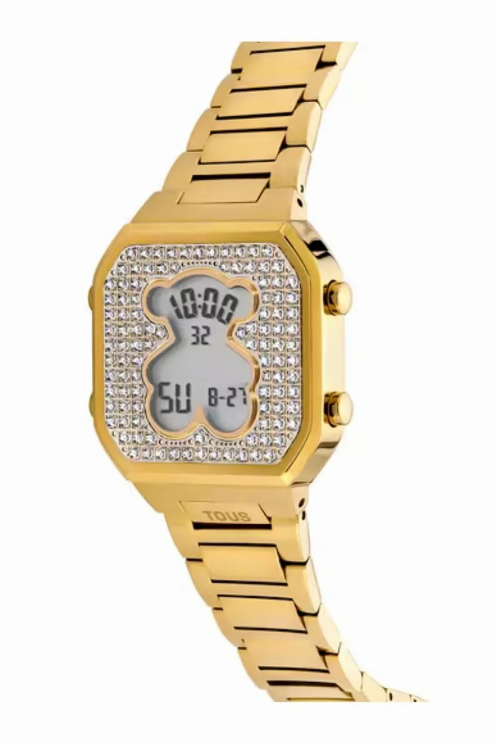 TOUS Watches d-Bear Reloj para Mujer Digital de Cuarzo con Brazalete de Acero Inoxidable 3000130800