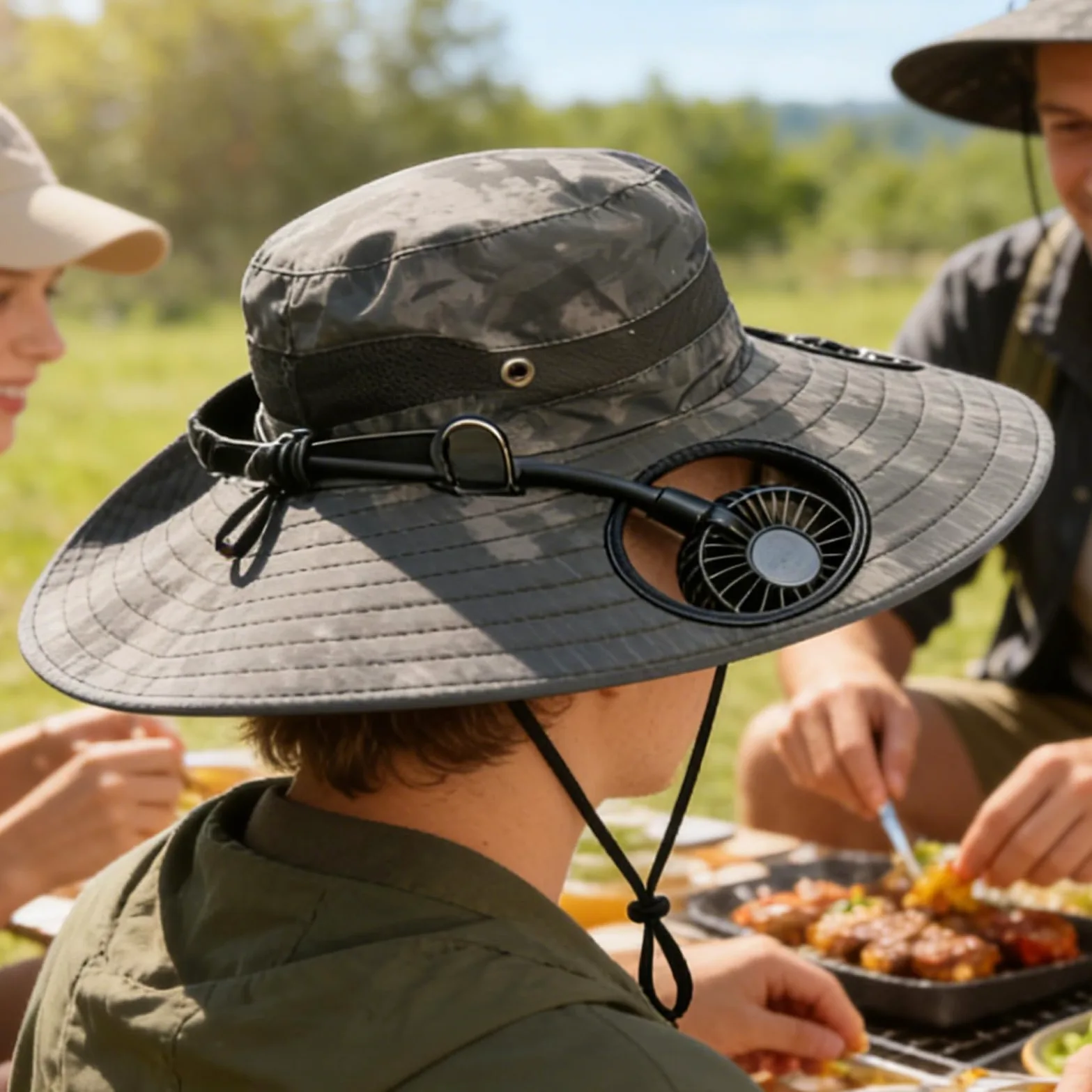 Sombrero de sol, gorras ajustables de ala ancha, sombrero de pesca al aire libre, para acampar al aire libre, correr, jardinería, viajes, vacaciones, pesca, festival, verano