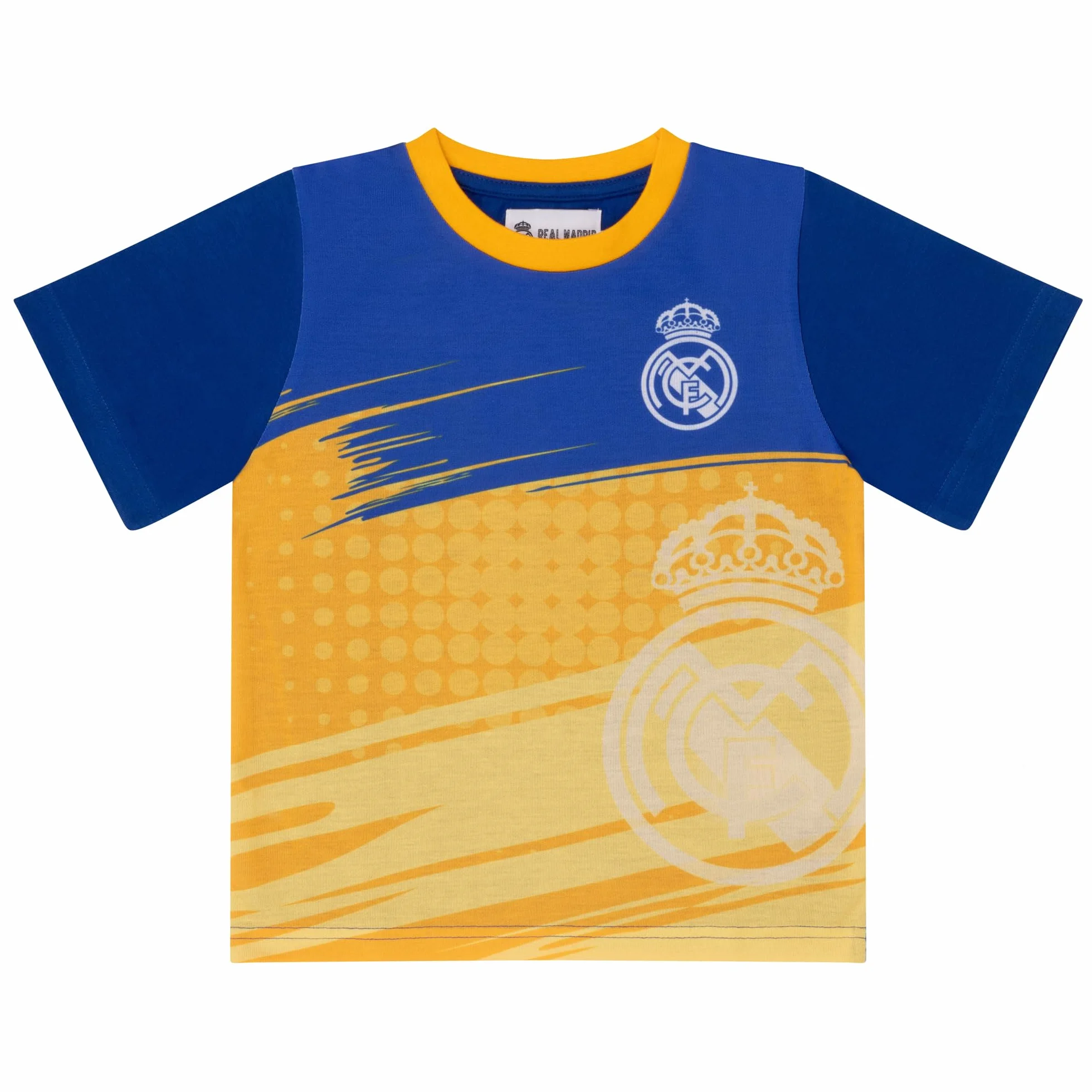 Real Madrid CF Pijama de Manga Corta para Niños Azul