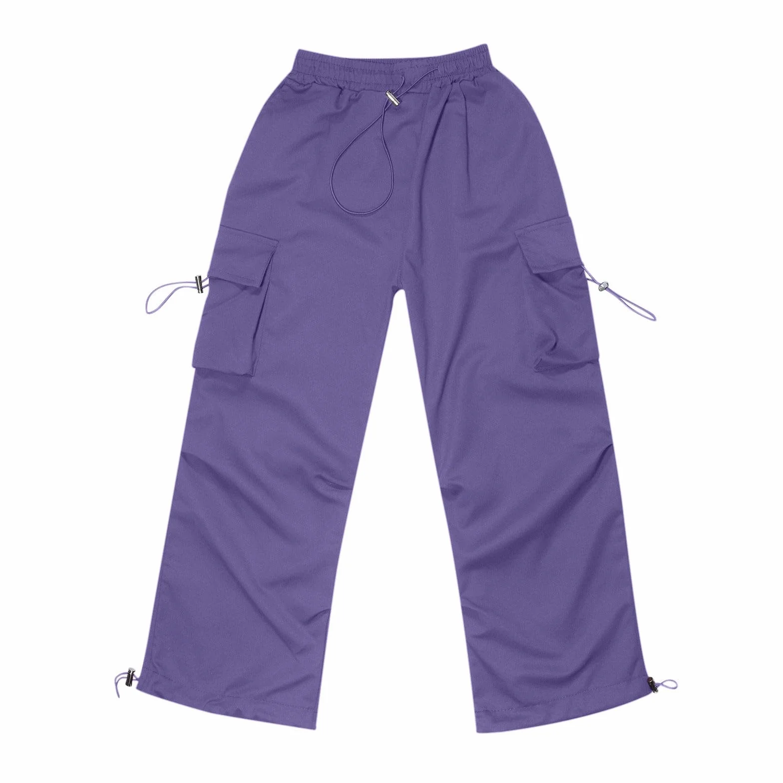 Pantalones cargo para niña, pantalones de ocio, hip hop, pantalones deportivos con elástico para correr, pantalones de entrenamiento, adolescentes, pantalones cargo