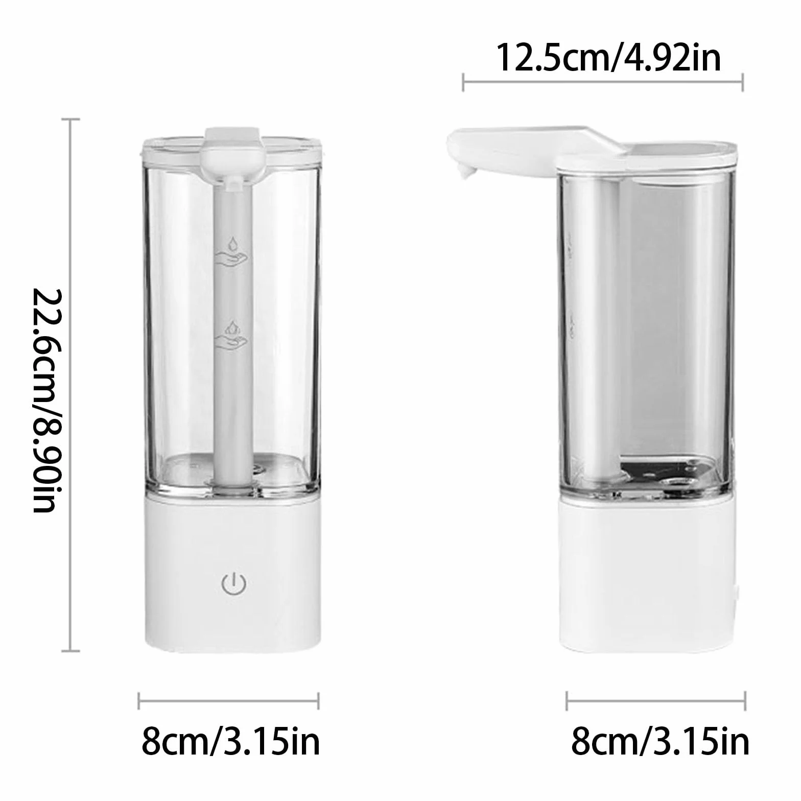 Dispensador De Jabón Multipropósito con Diseños Simples Y Características Recargables Accesorios Convenientes para Mejorar Las Bombas Higiene Dispensador Jabón