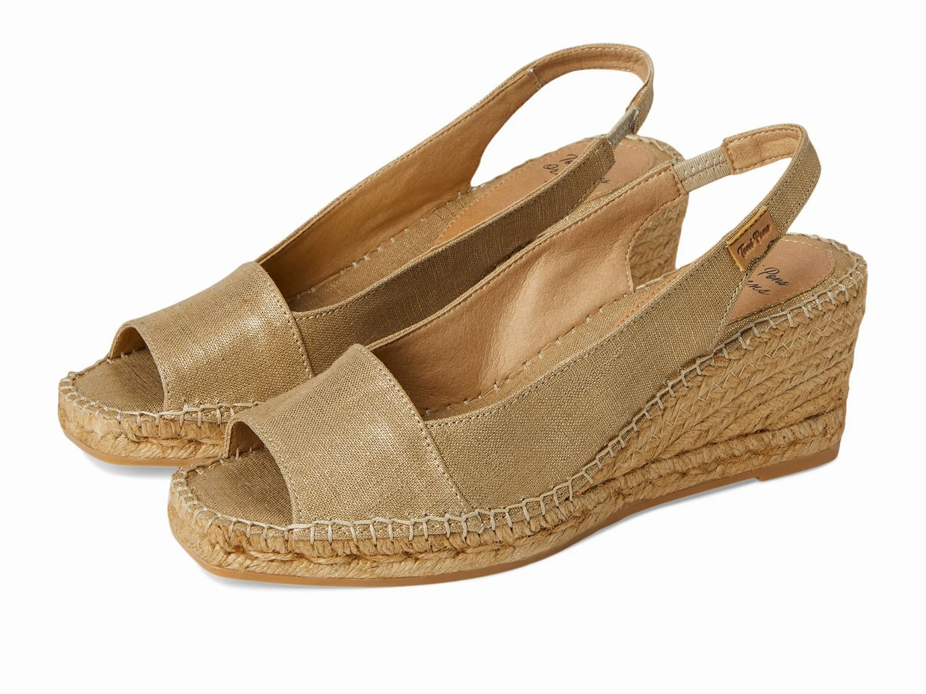 TONI PONS Fiore, Sandalias con cuña Tipo Alpargatas Mujer