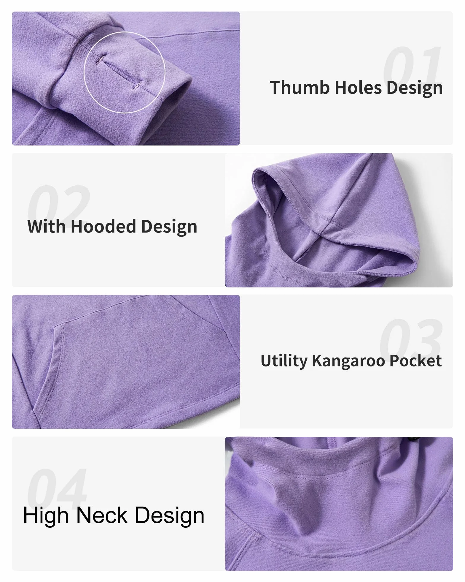 Rolanko Sudaderas con Capucha de Forro Polar para Niñas Manga Larga Pulóver Ligero y Cómodo con Capucha y con Bolsillo, Ropa Deportiva Cálida para Niños