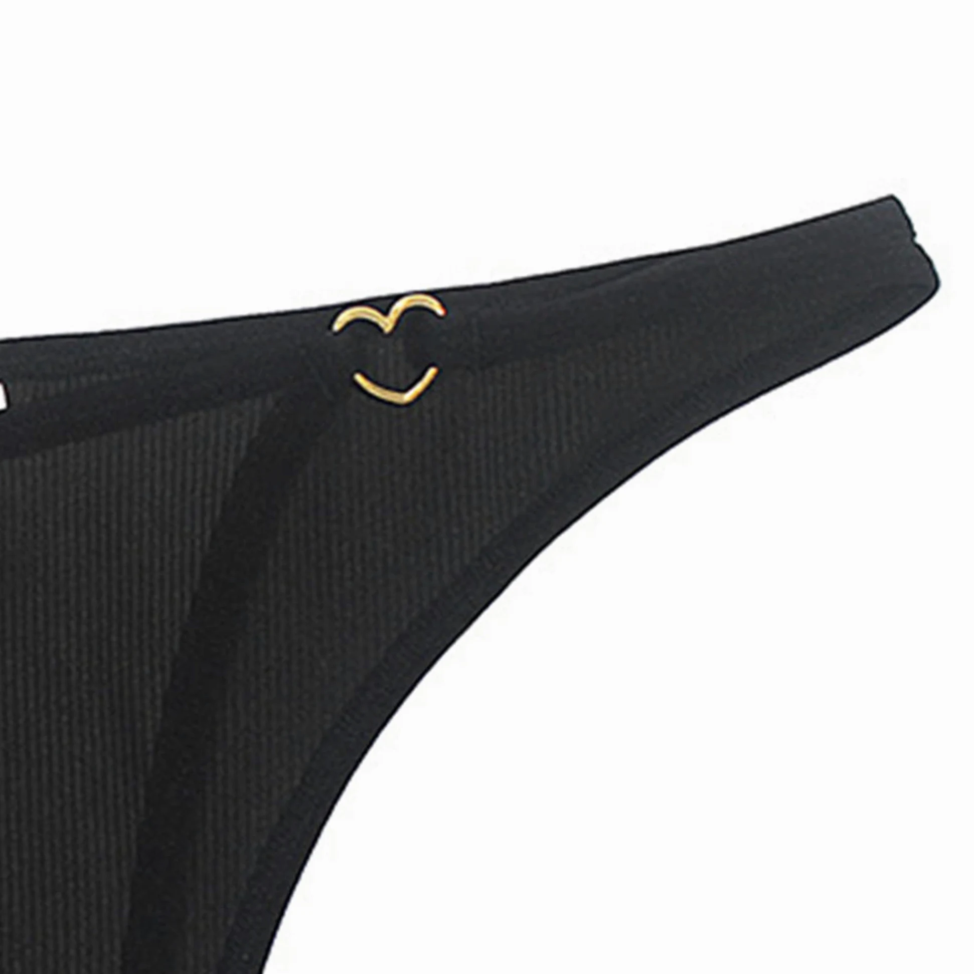Tanga sin costuras de cintura baja para mujer Bragas espalda T de algodón elástico de color sólido ropa interior suave y transpirable
