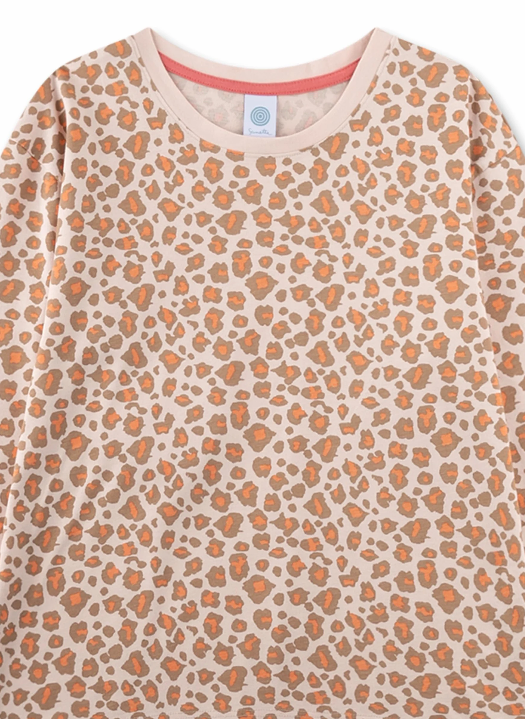 Sanetta 246060 Juego de Pijama, Color: Naranja, 176 para Niñas
